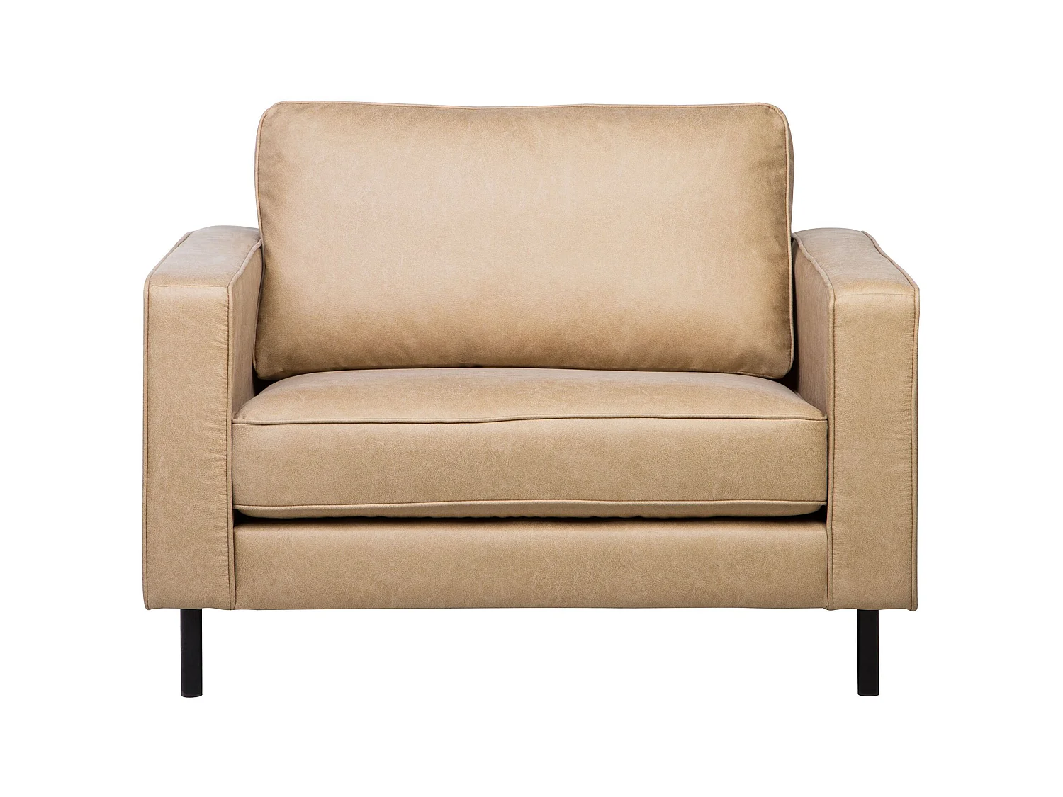Fauteuil SAVALEN Kunstleer Beige