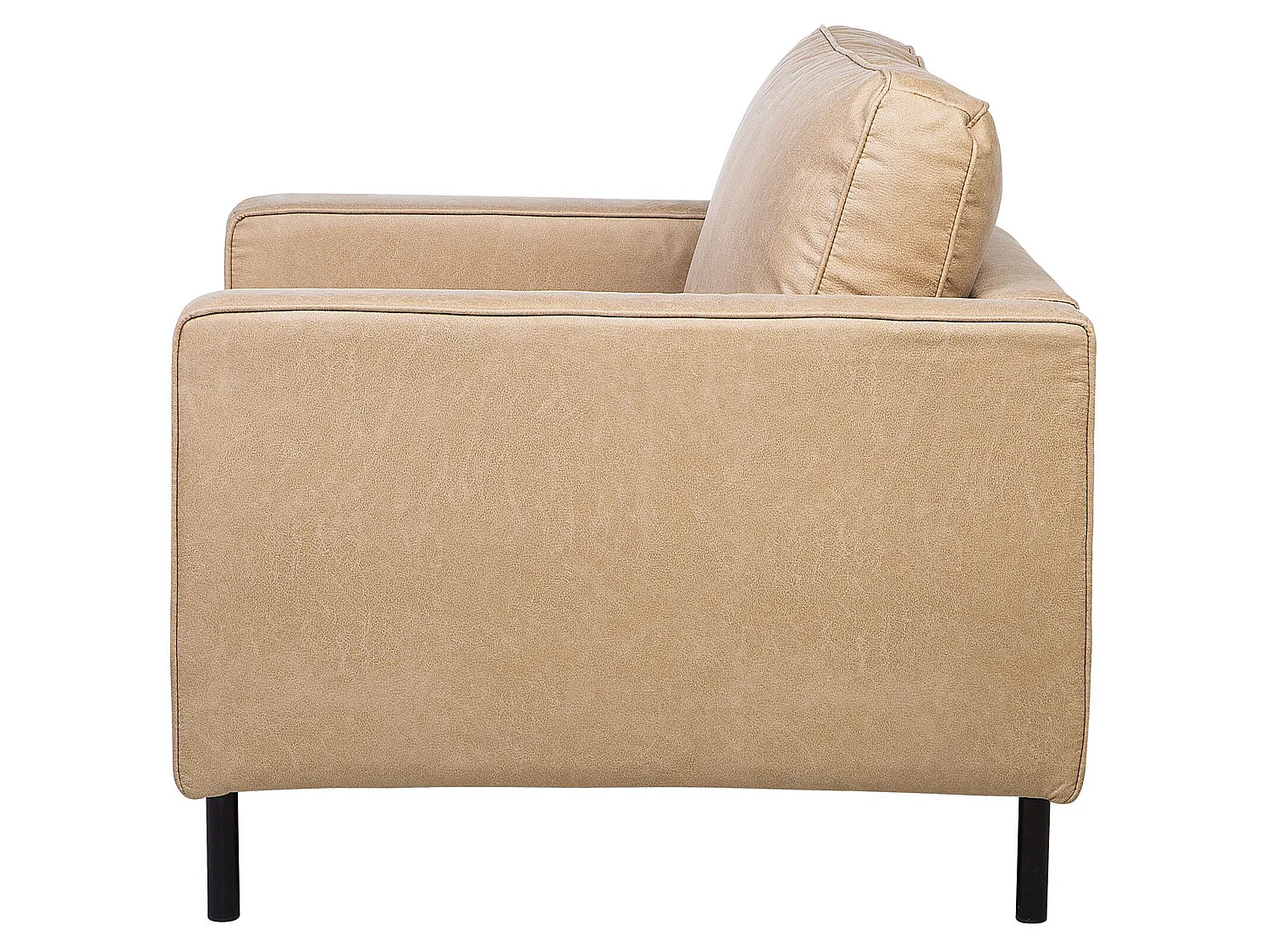 Fauteuil SAVALEN Kunstleer Beige