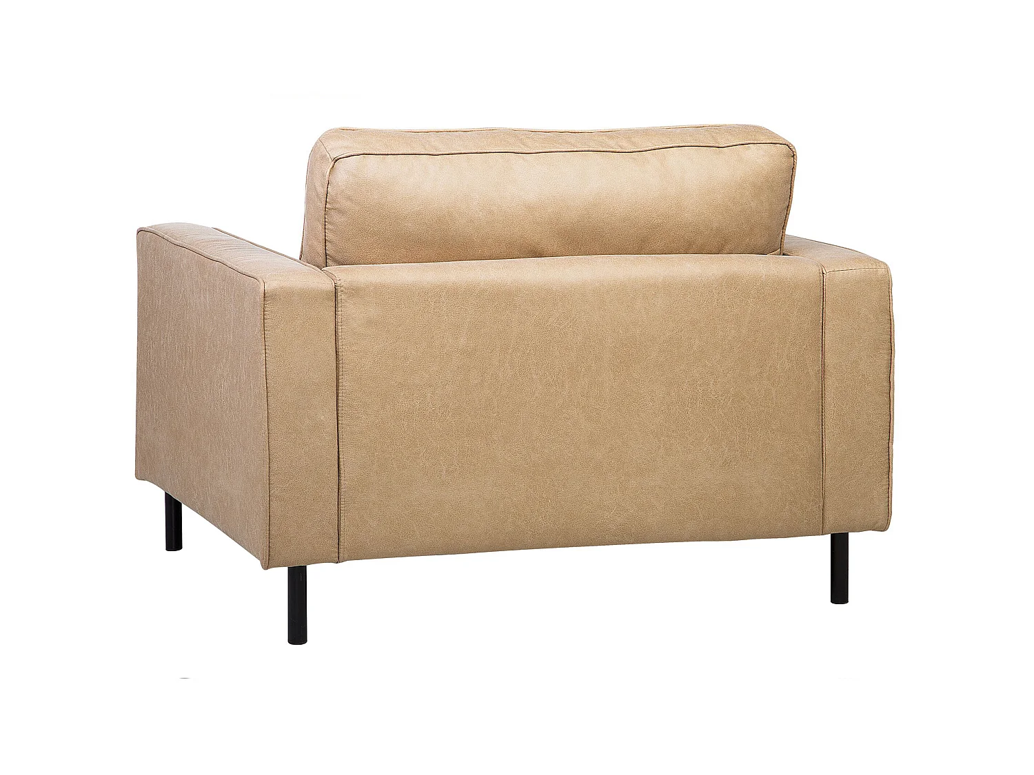 Fauteuil SAVALEN Kunstleer Beige