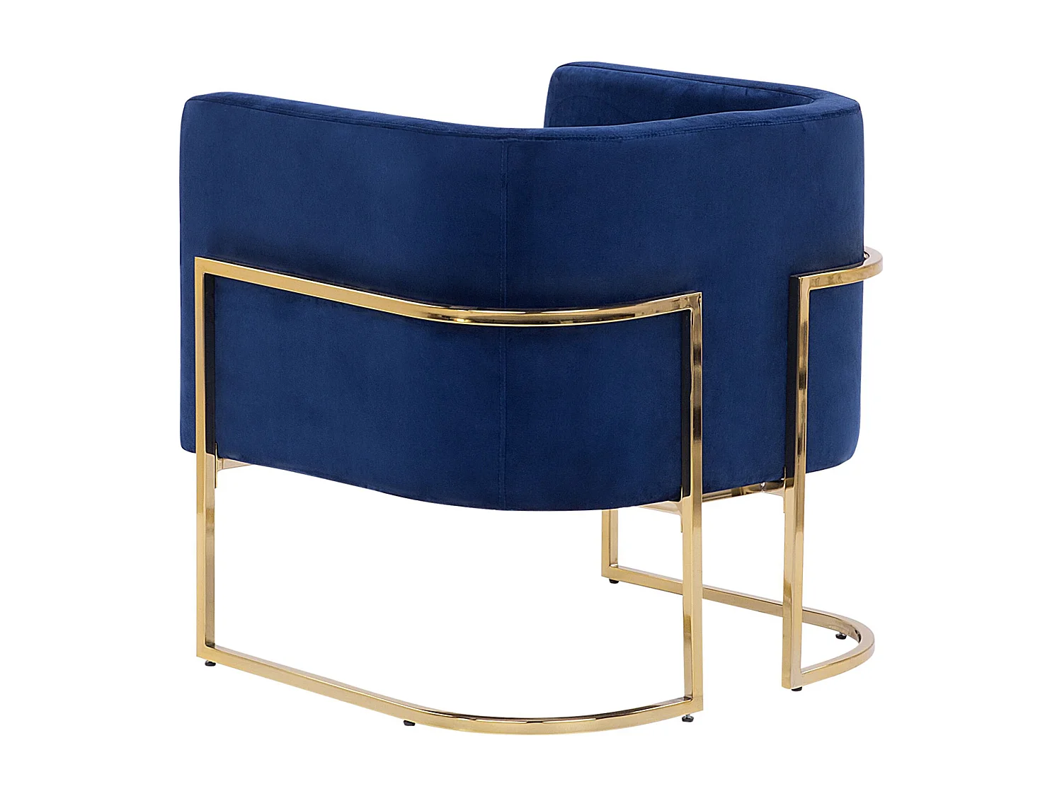 Sillón SIRKKA Terciopelo Azul oscuro