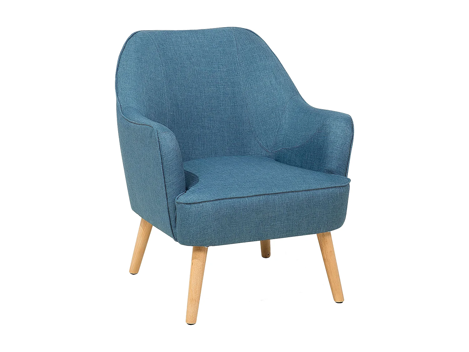 Fauteuil LOKEN Stof Blauwgroen