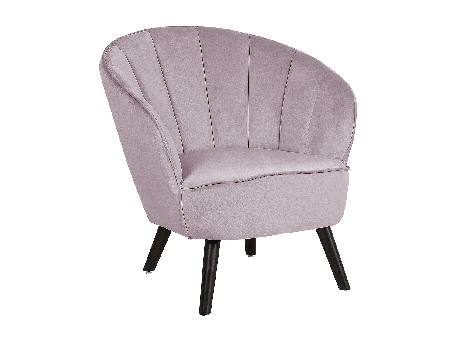 Fauteuil DALA Fluweel Roze