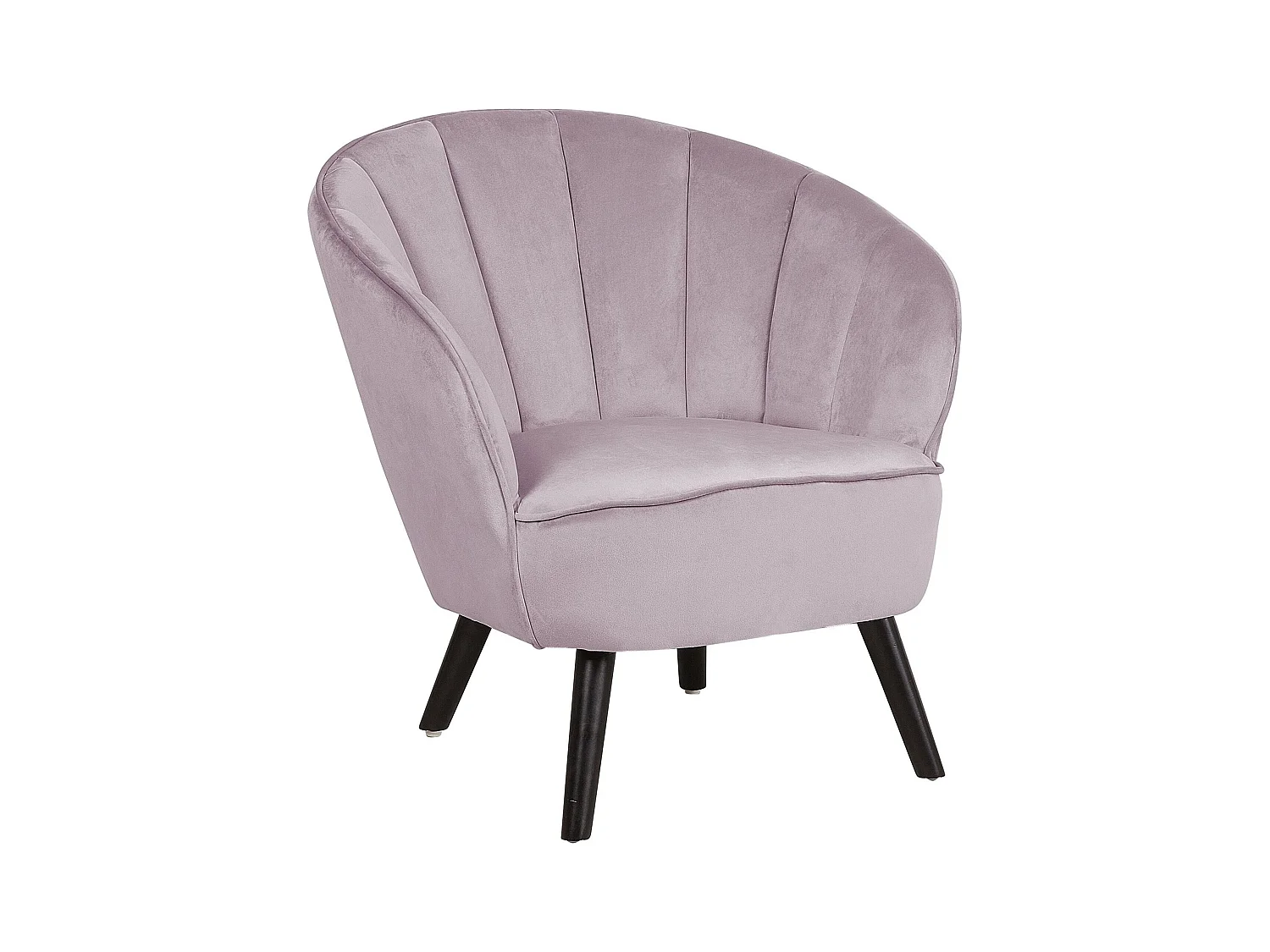 Poltrona DALA Velluto Rosa