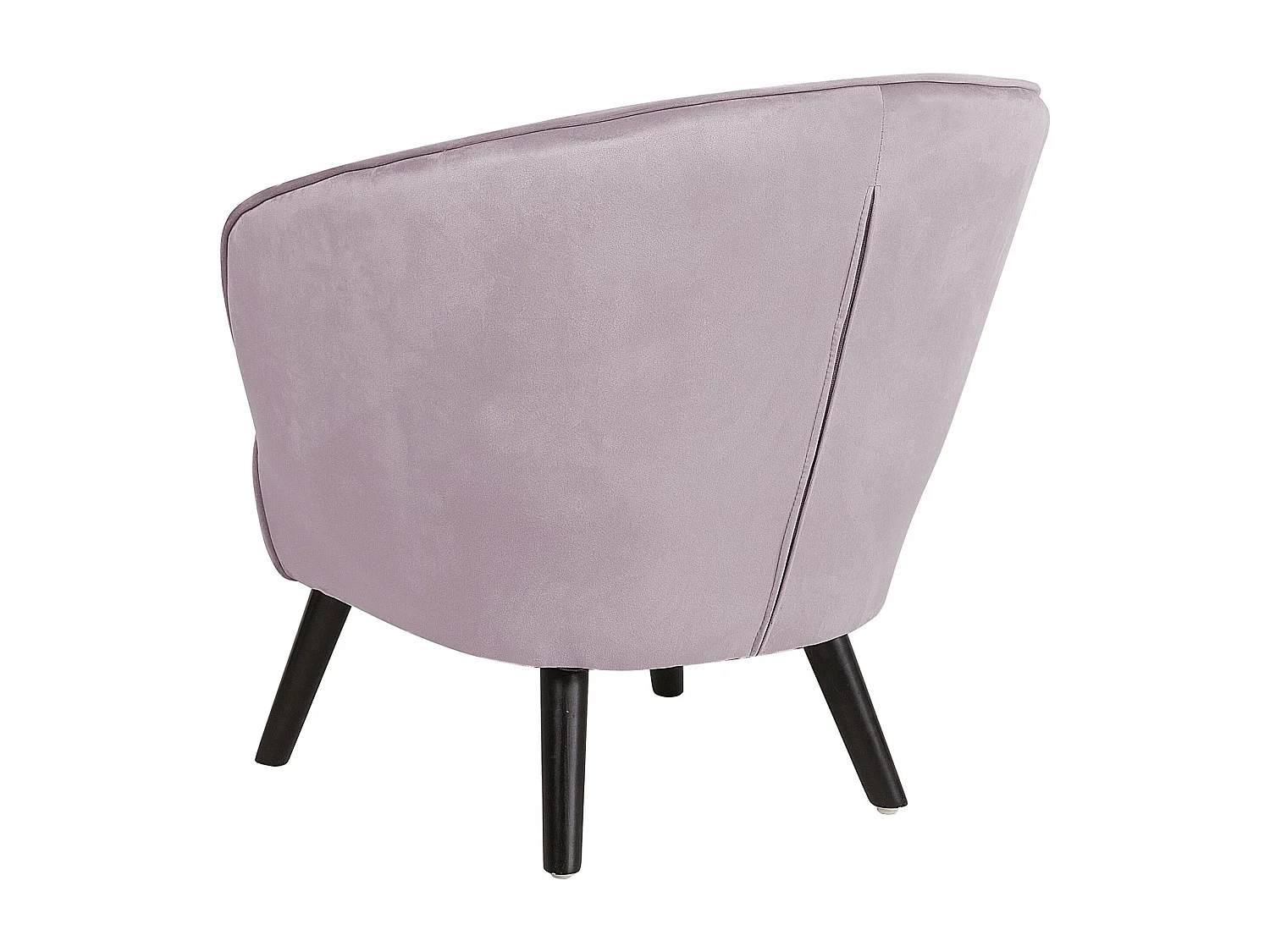 Fauteuil DALA Velours Rose