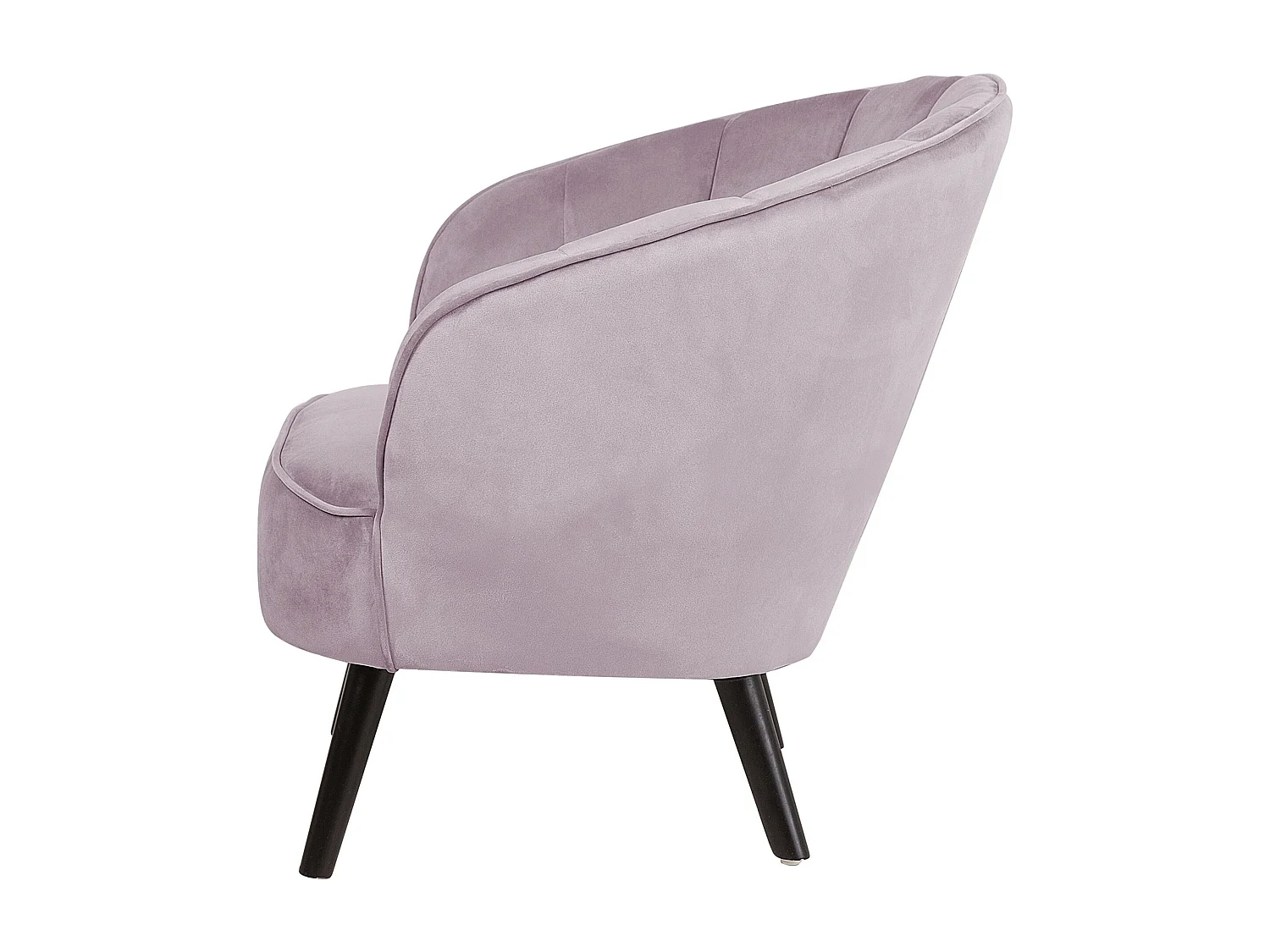 Poltrona DALA Velluto Rosa