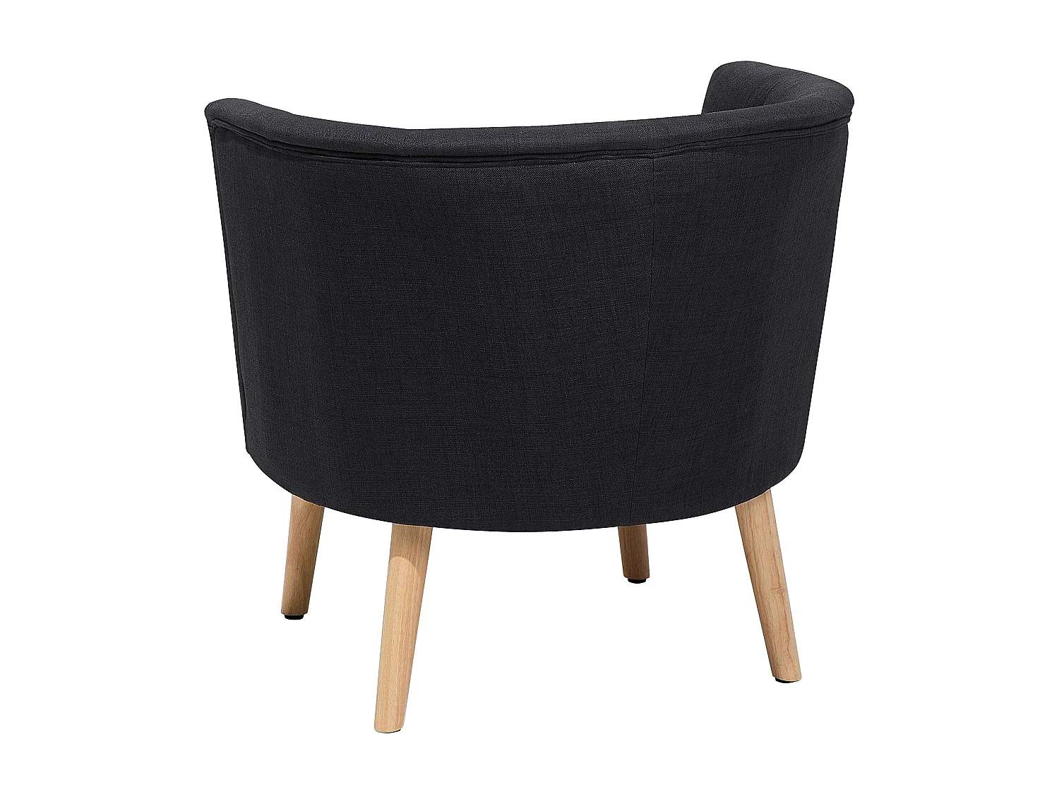 Sessel mit Armlehnen Clubsessel Polstersessel schwarz Odenzen