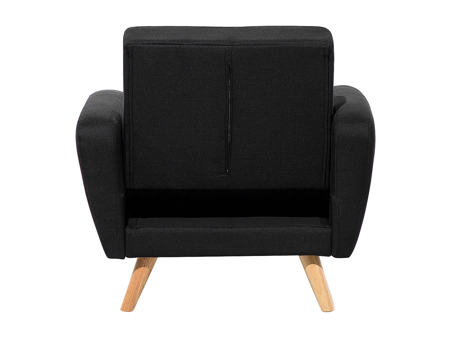 Cadeira reclinável FLORLI Tecido Preto