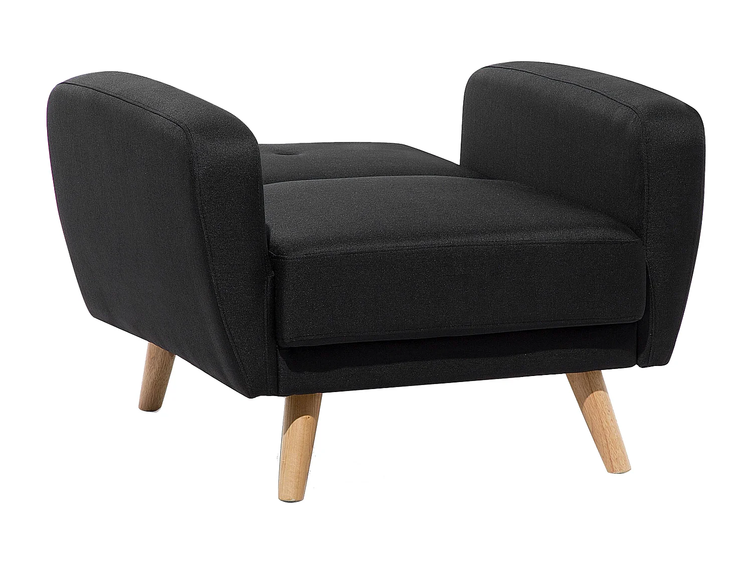 Cadeira reclinável FLORLI Tecido Preto