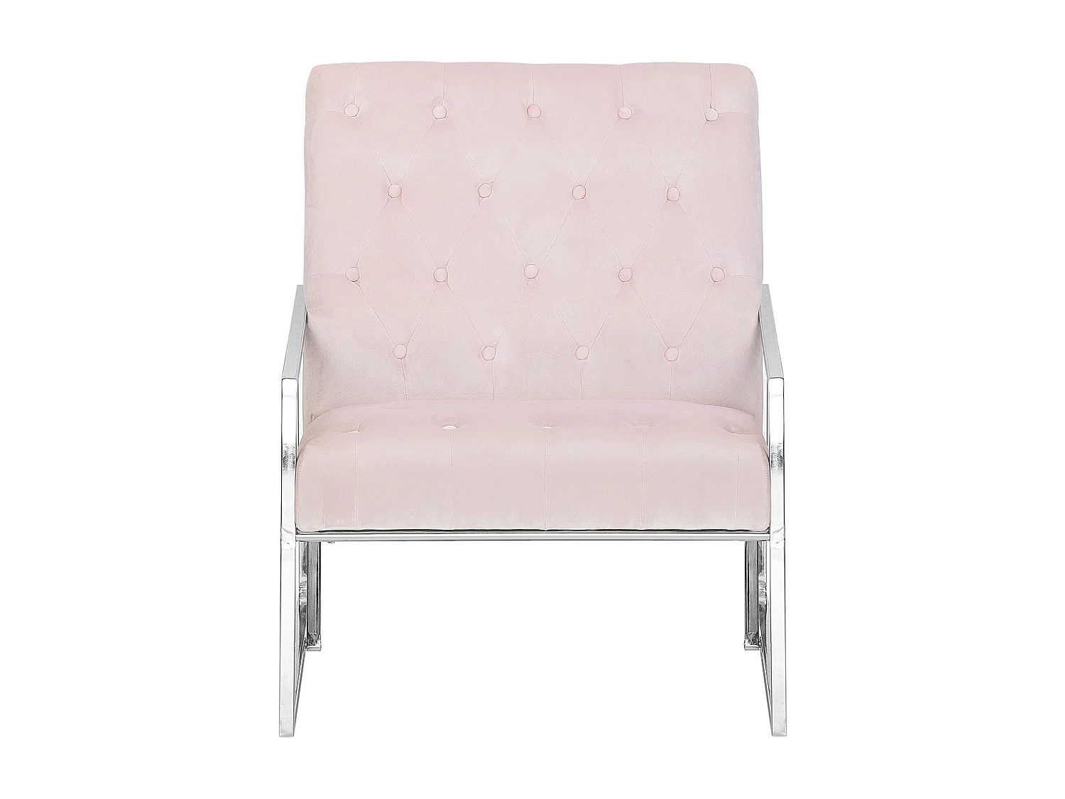 Fauteuil HARSTAD Velours Rose