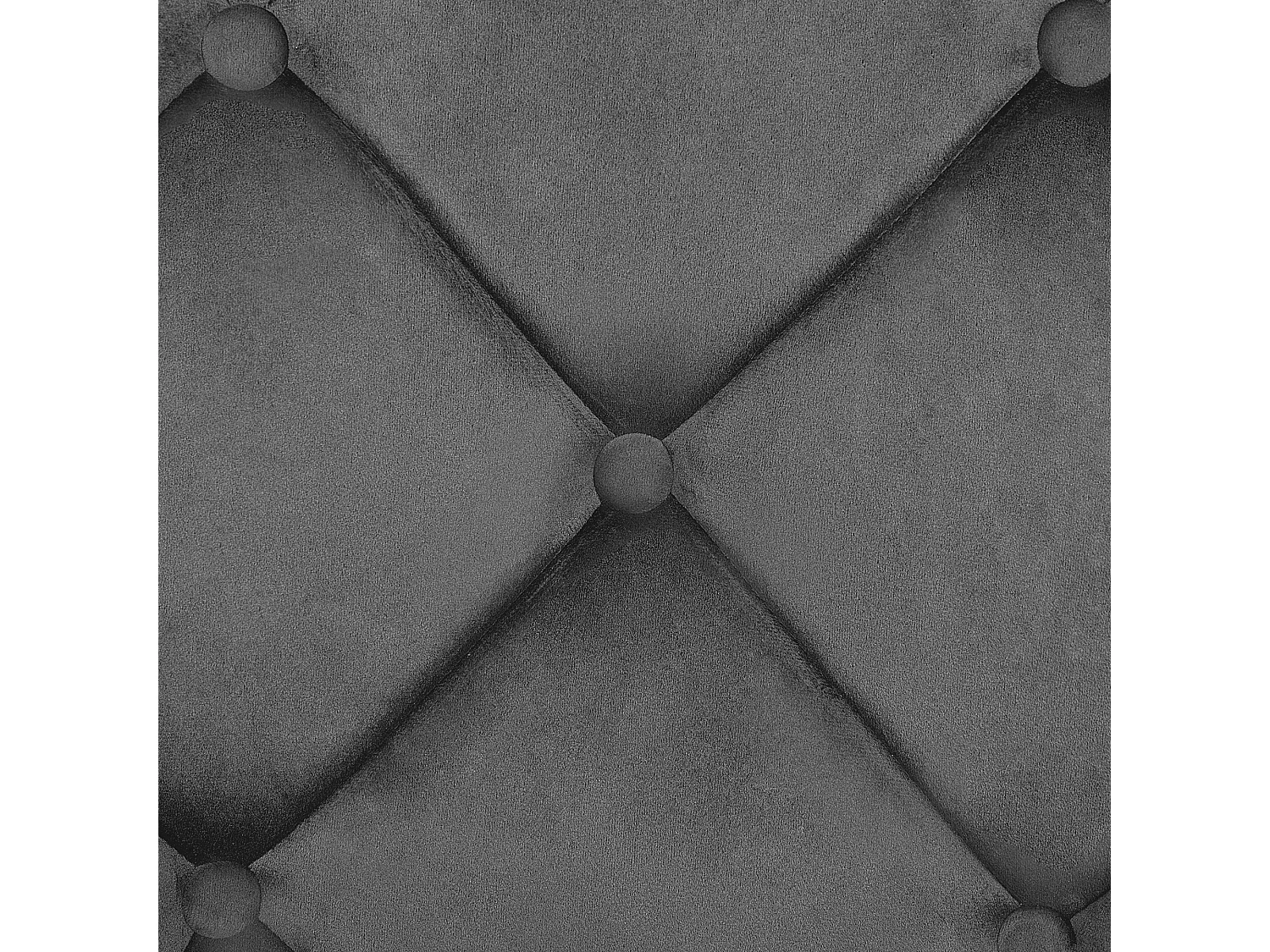 Draaifauteuil VAKSALA Fluweel Donkergrijs