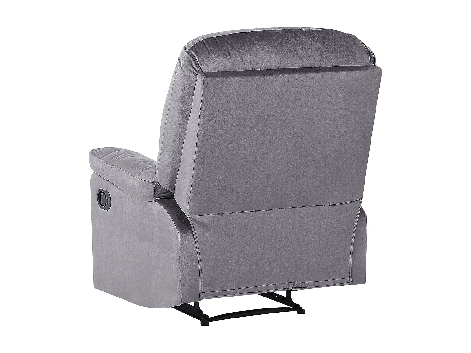 Relaxfauteuil ESLOV Fluweel Grijs