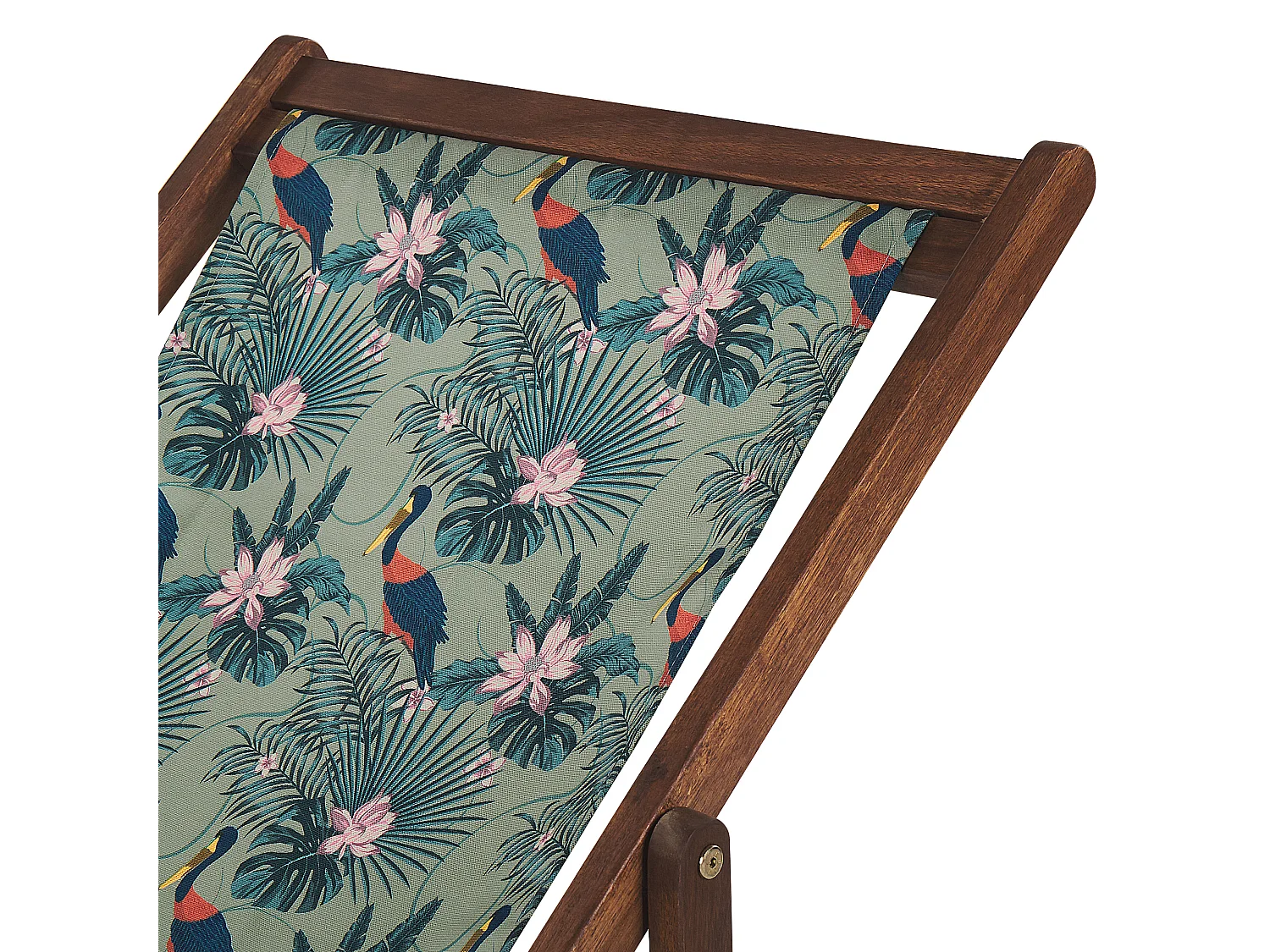 Set van 2 vervangingshoezen voor ligstoel ANZIO/AVELLINO 113 x 44 cm Multicolor