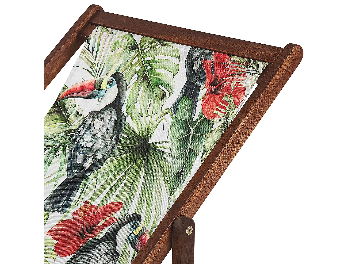 Lot de 2 tissus de remplacement pour chaises longues ANZIO/AVELLINO 113 x 44 cm Multicolore