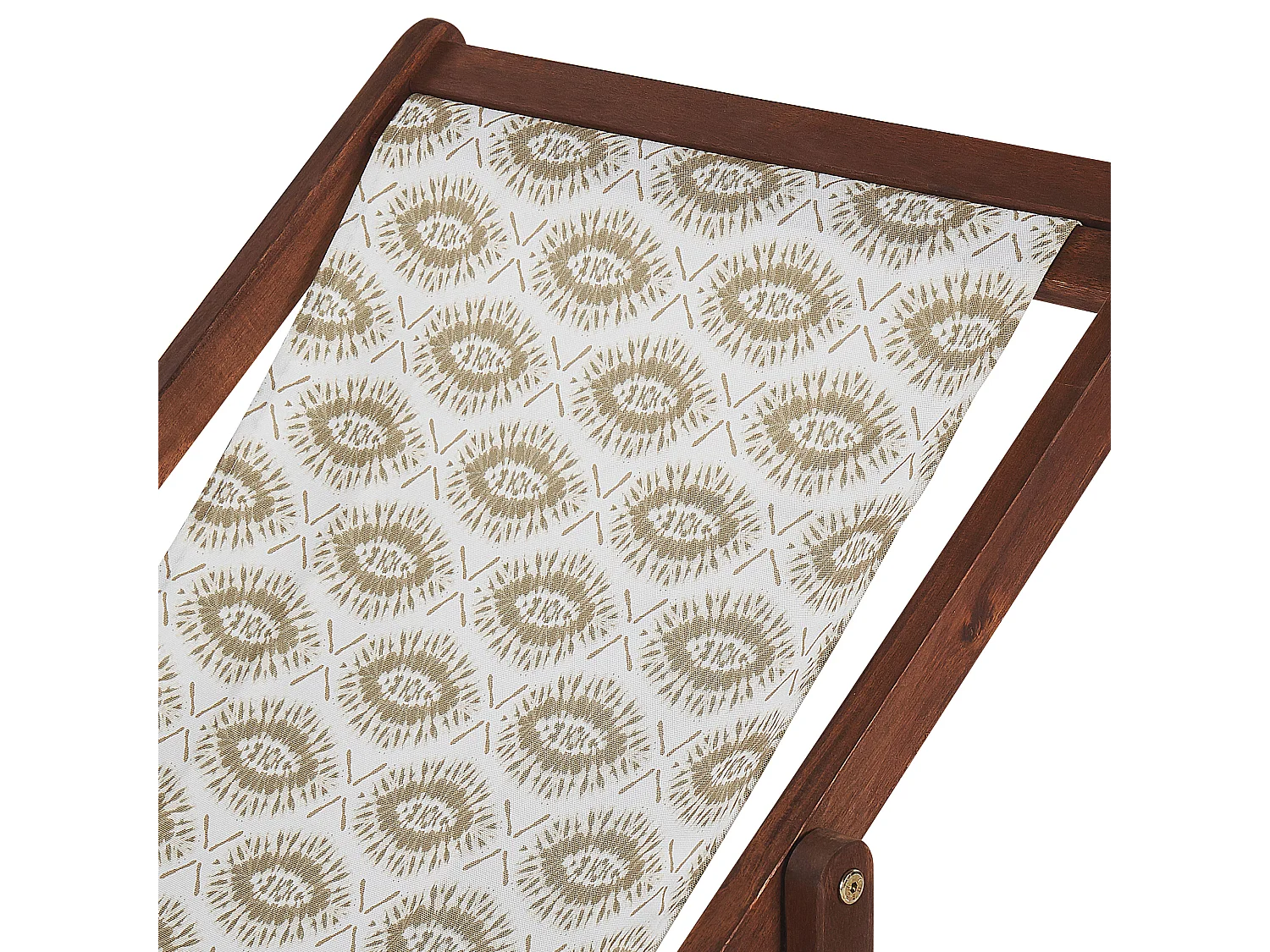 Set van 2 vervangingshoezen voor ligstoel ANZIO/AVELLINO 113 x 44 cm Beige Zandbeige