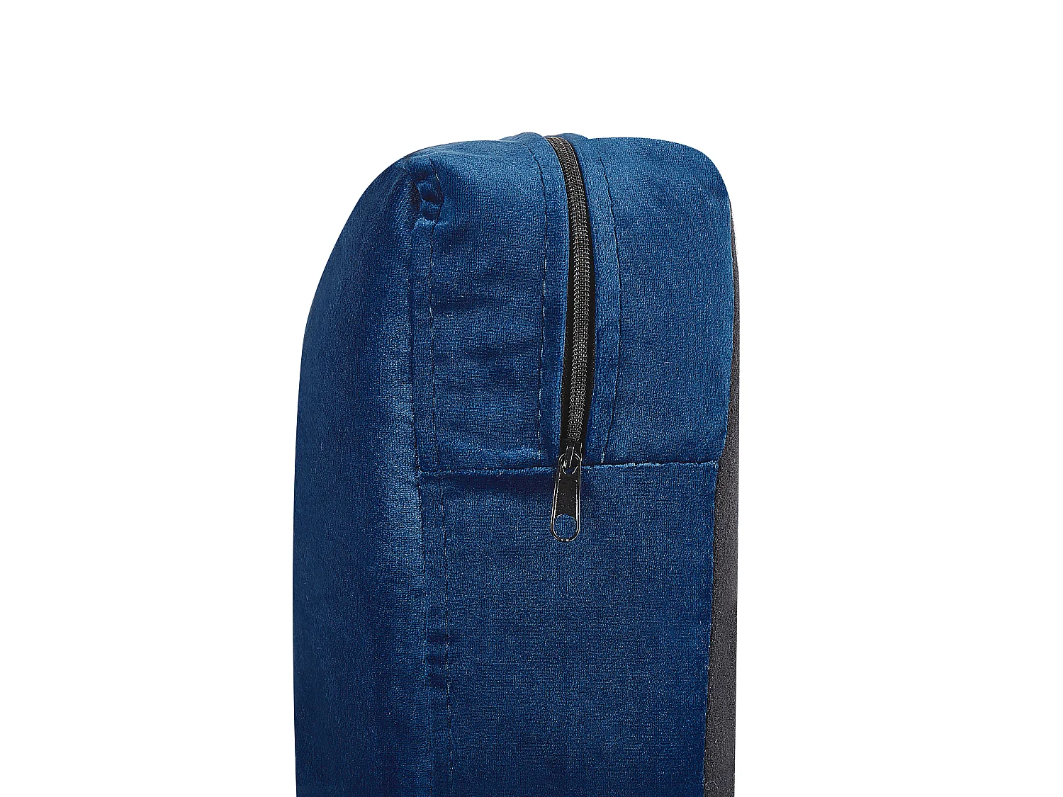 Housse de fauteuil BERNES Velours Bleu marine