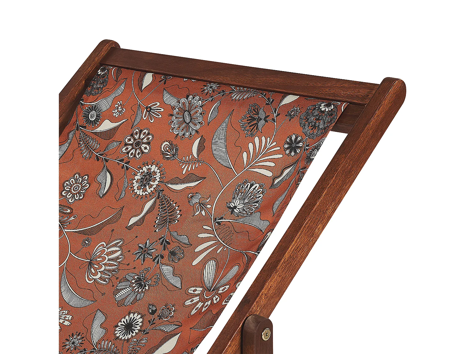 Lot de 2 tissus de remplacement pour chaises longues ANZIO/AVELLINO 113 x 44 cm Rouge