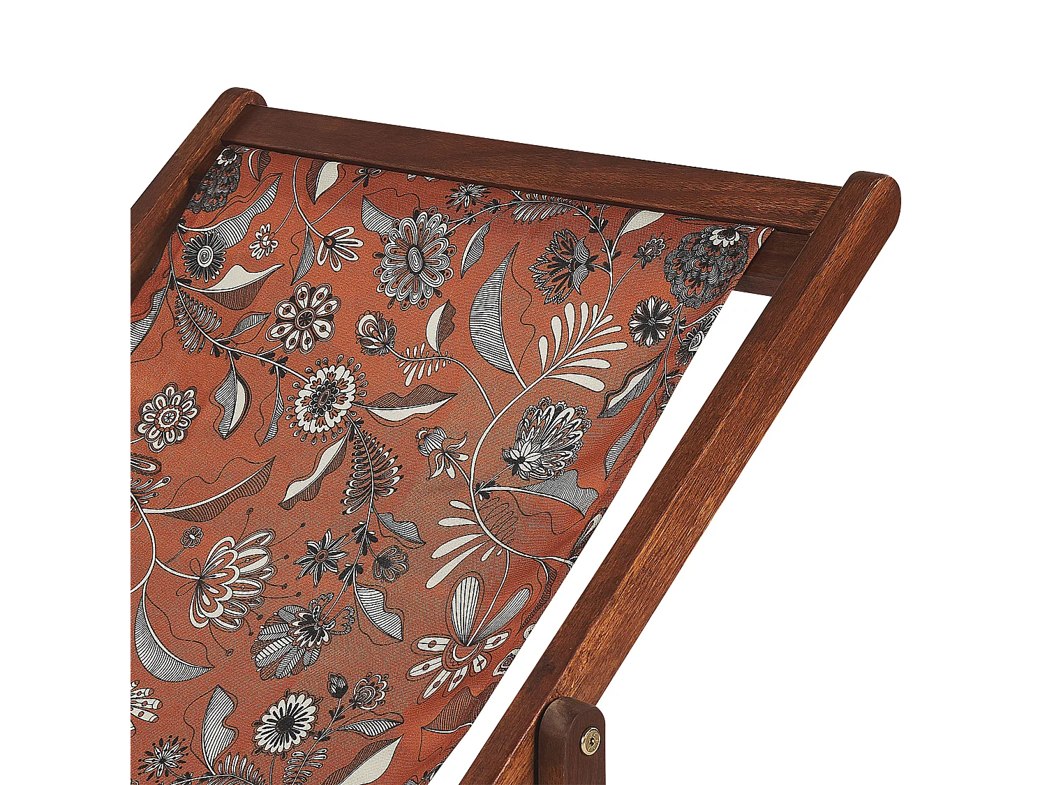 Set van 2 vervangingshoezen voor ligstoel ANZIO/AVELLINO 113 x 44 cm Rood