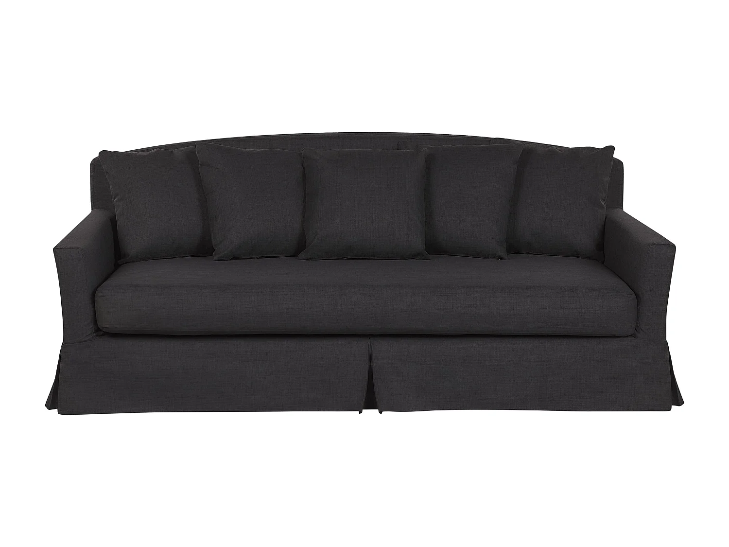 Housse de canapé 3 places GILJA Noir
