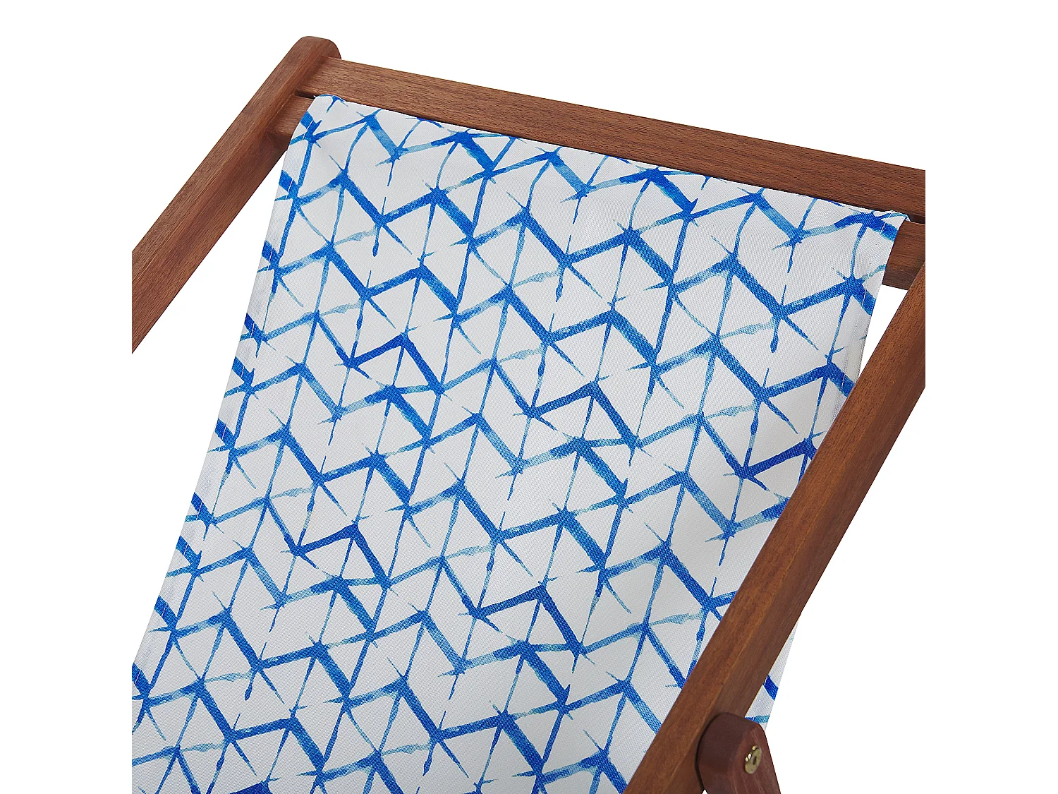 Lot de 2 tissus de remplacement pour chaises longues ANZIO/AVELLINO 113 x 44 cm Bleu