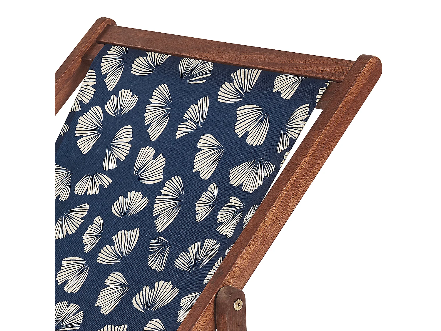 Set van 2 vervangingshoezen voor ligstoel ANZIO/AVELLINO 113 x 44 cm Marineblauw