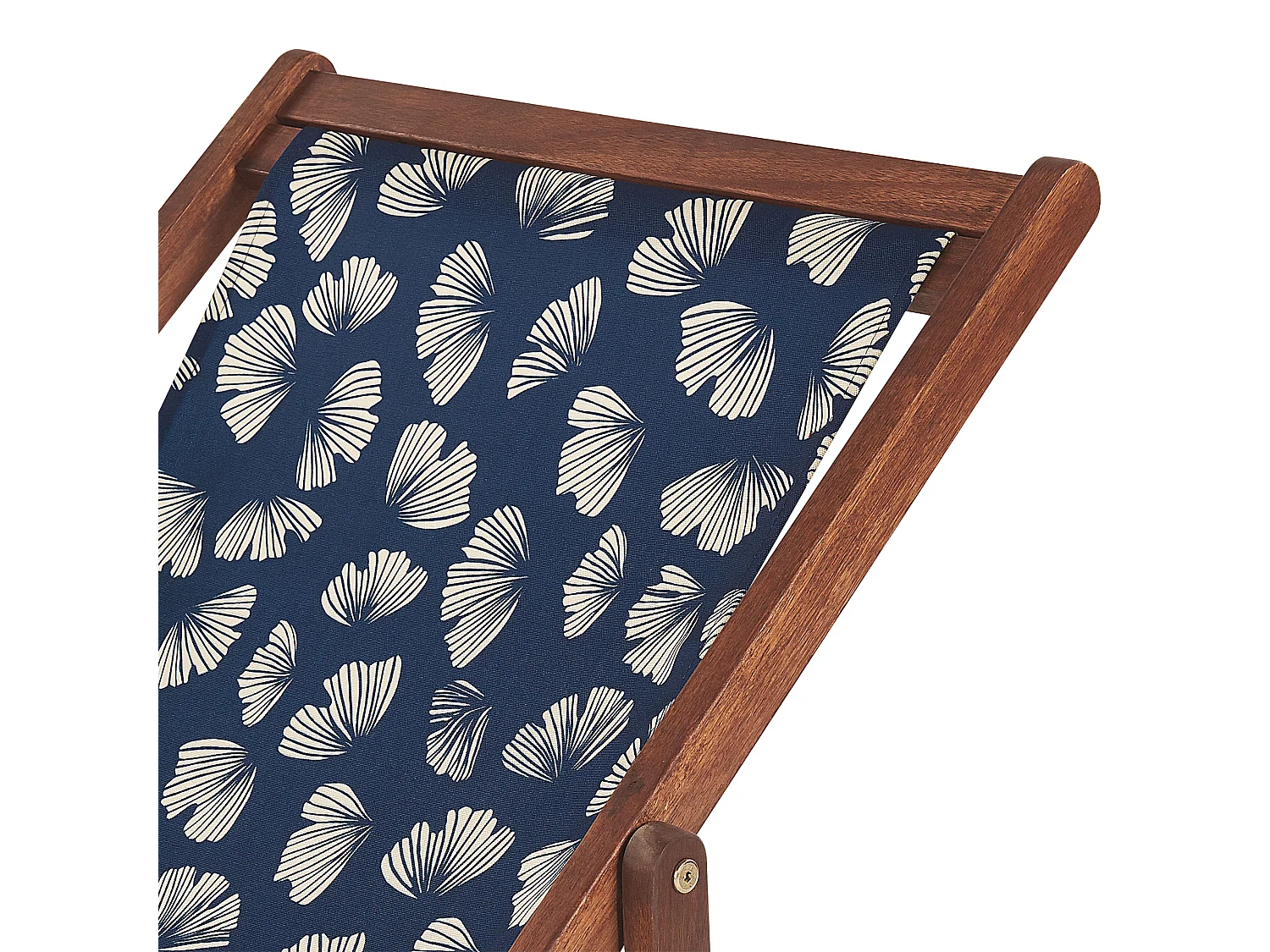 Lot de 2 tissus de remplacement pour chaises longues ANZIO/AVELLINO 113 x 44 cm Bleu marine