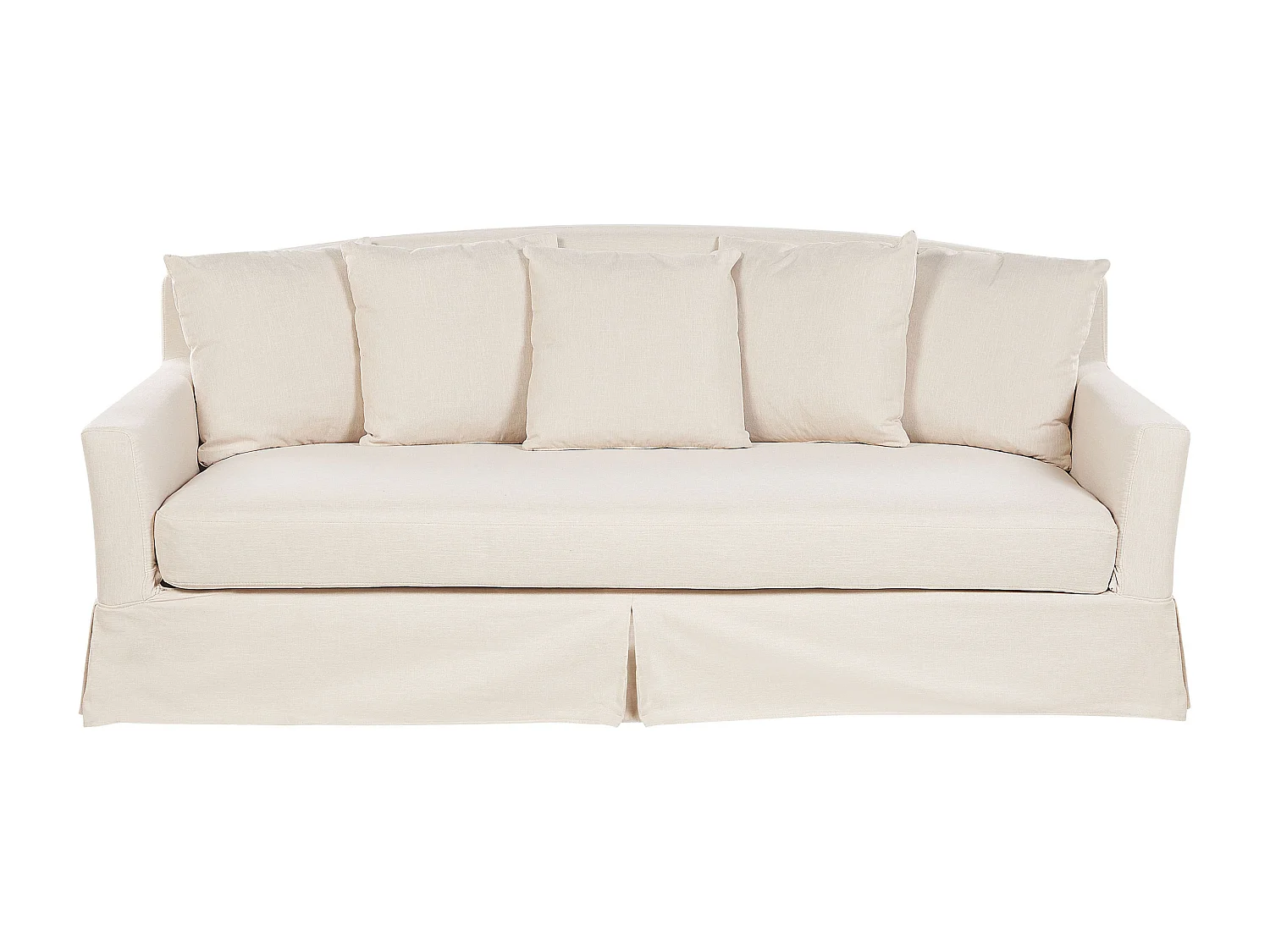 Abziehbarer Bezug für Sofa GILJA Polsterbezug beige