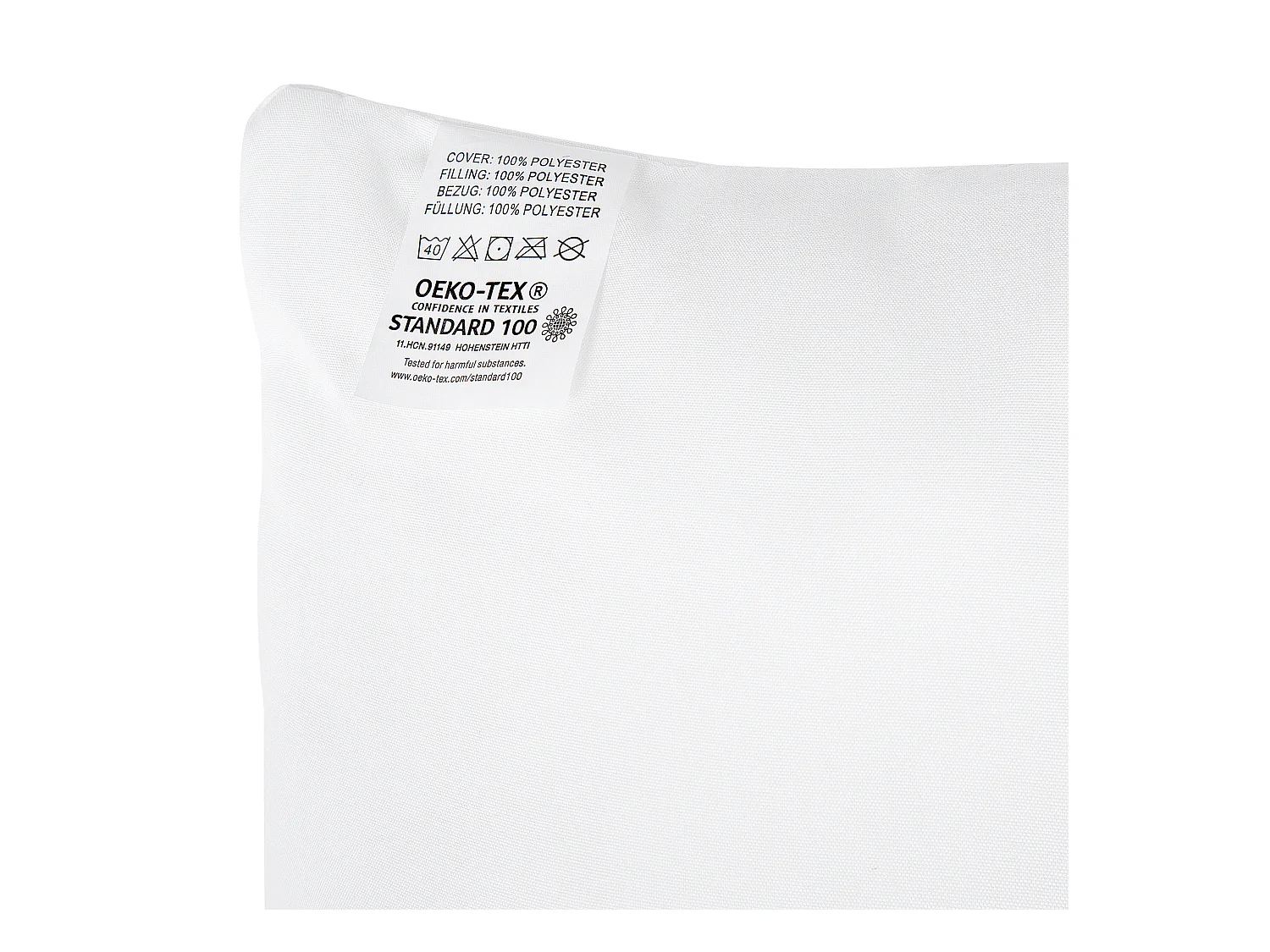 Oreiller ERRIGAL Bas Microfibre 50 x 60 cm Blanc