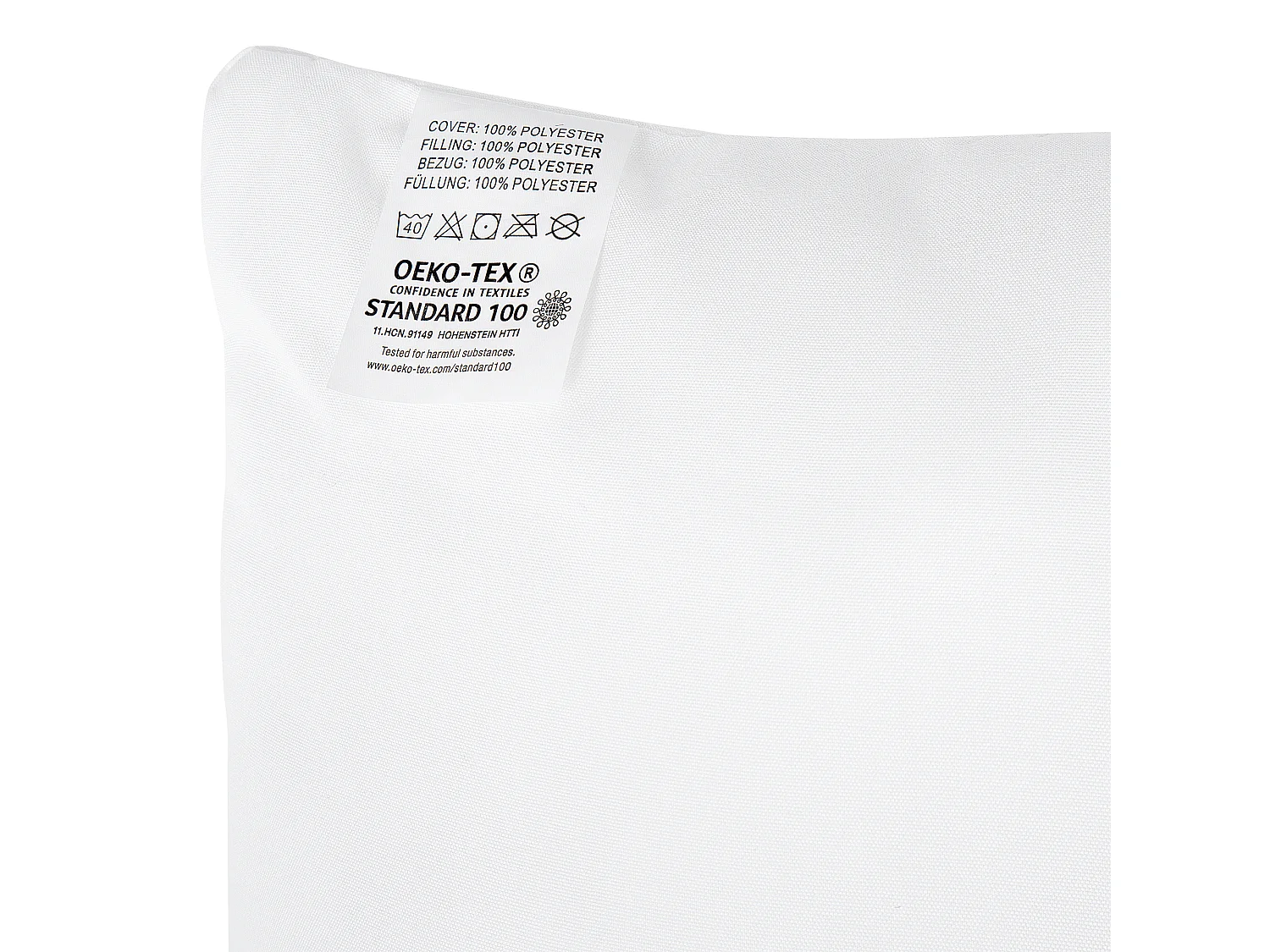 Oreiller ERRIGAL Bas Microfibre 50 x 60 cm Blanc