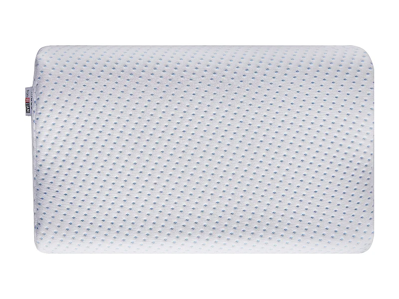 Oreiller KANGTO Haut Mémoire de forme 30 x 50 cm Blanc