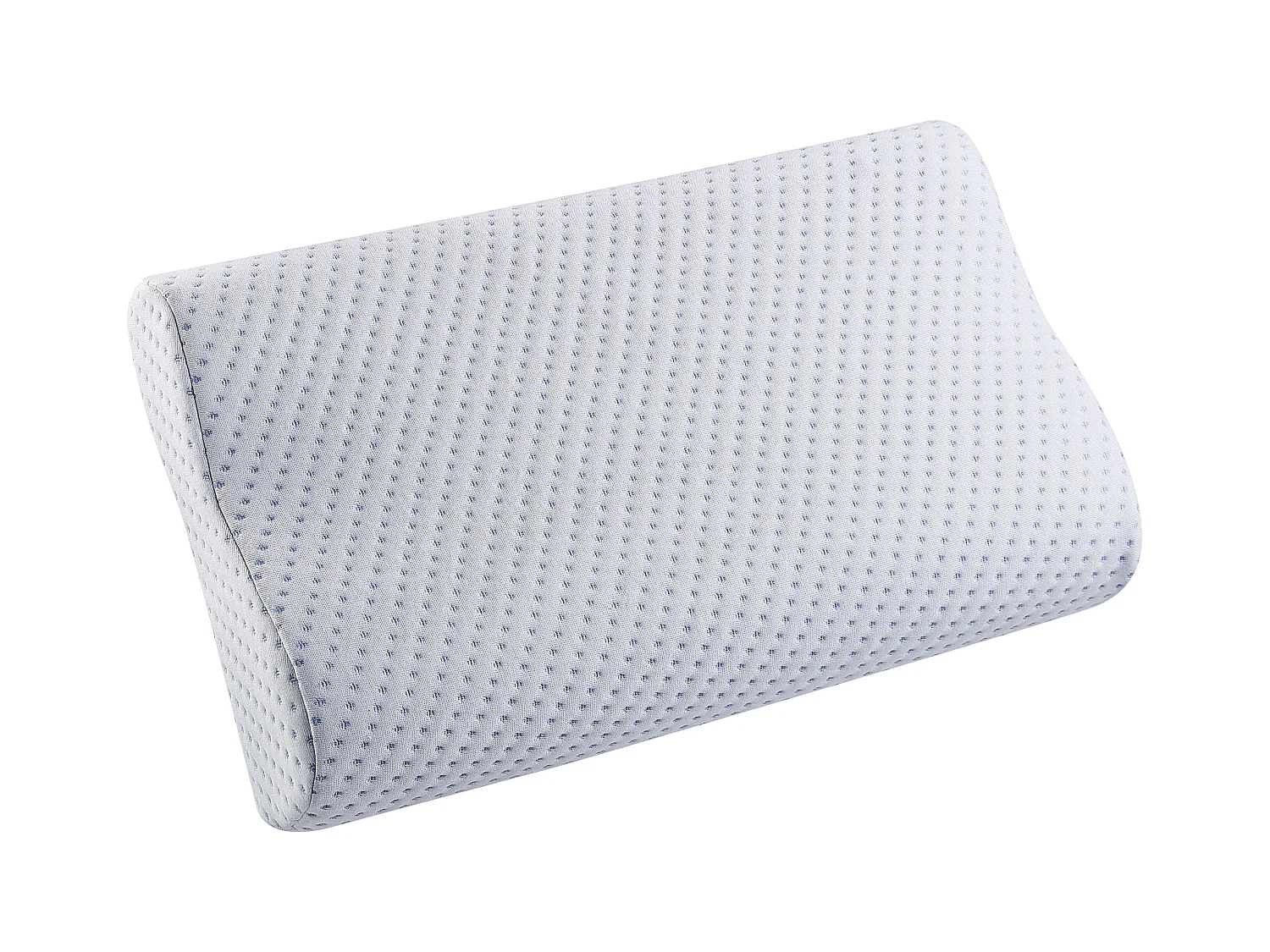 Oreiller KANGTO Haut Mémoire de forme 30 x 50 cm Blanc