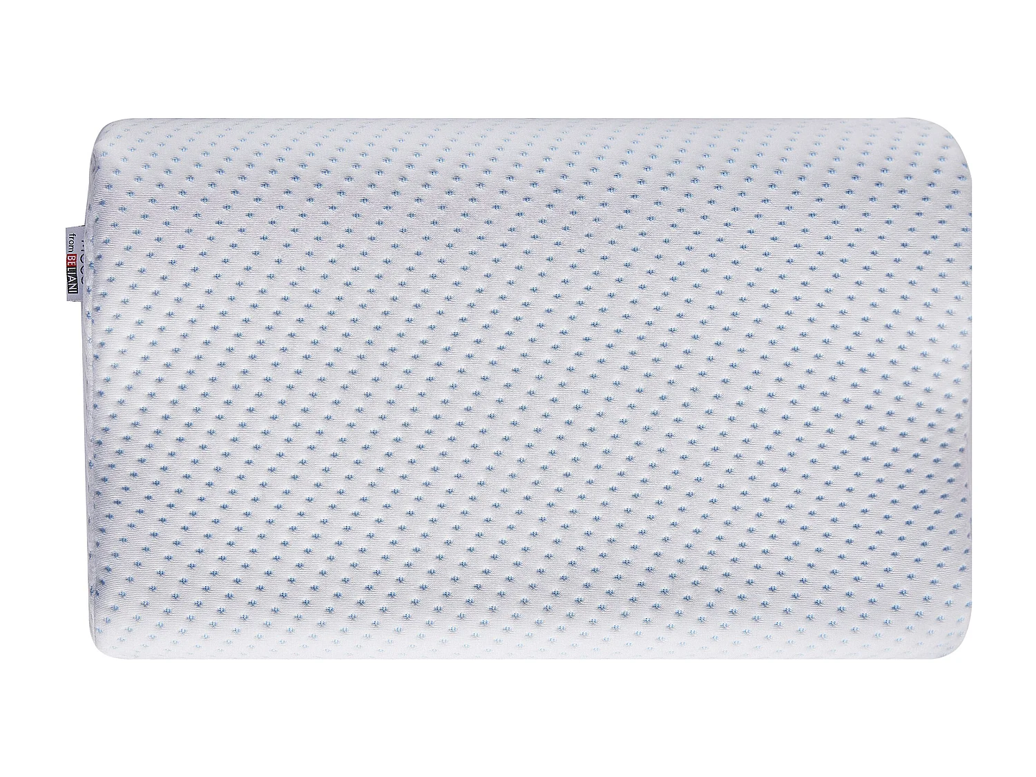 Oreiller KANGTO Haut Mémoire de forme 30 x 50 cm Blanc