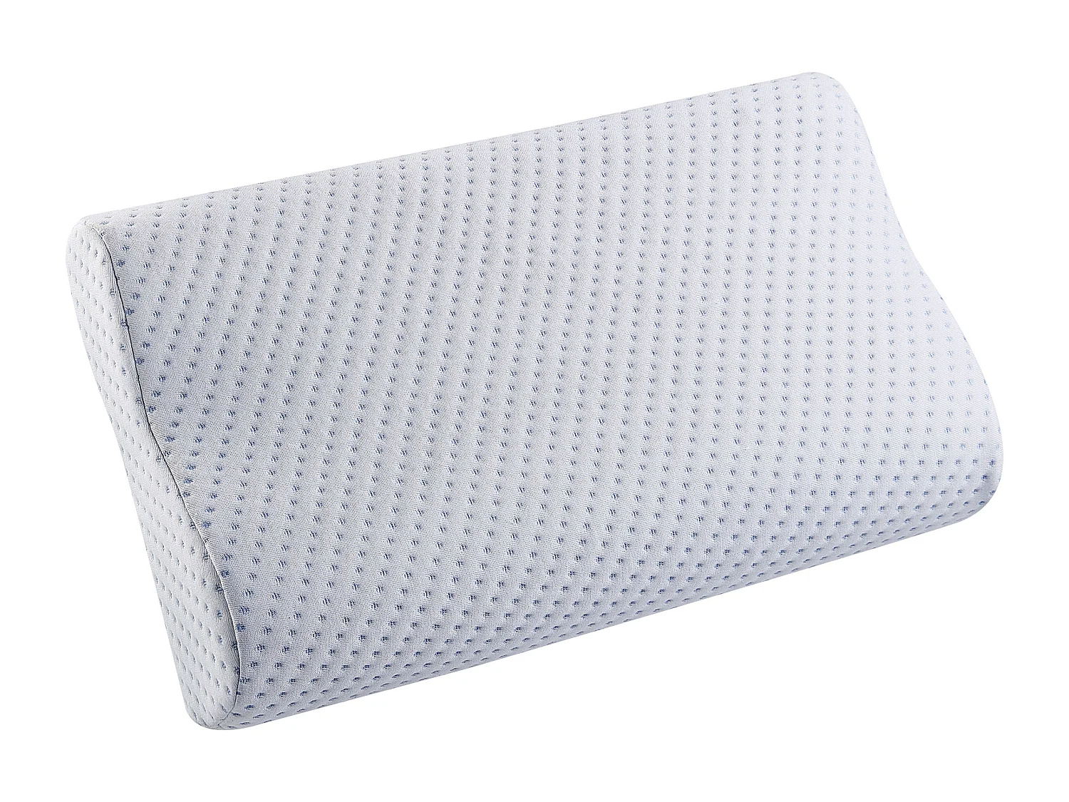 Oreiller KANGTO Haut Mémoire de forme 30 x 50 cm Blanc