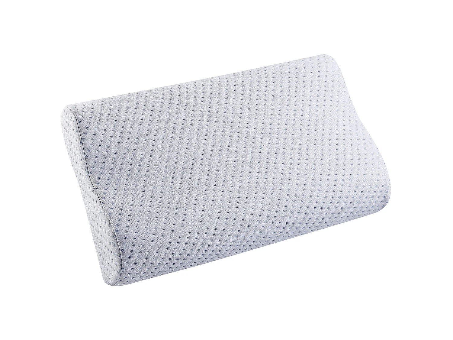 Oreiller KANGTO Haut Mémoire de forme 30 x 50 cm Blanc