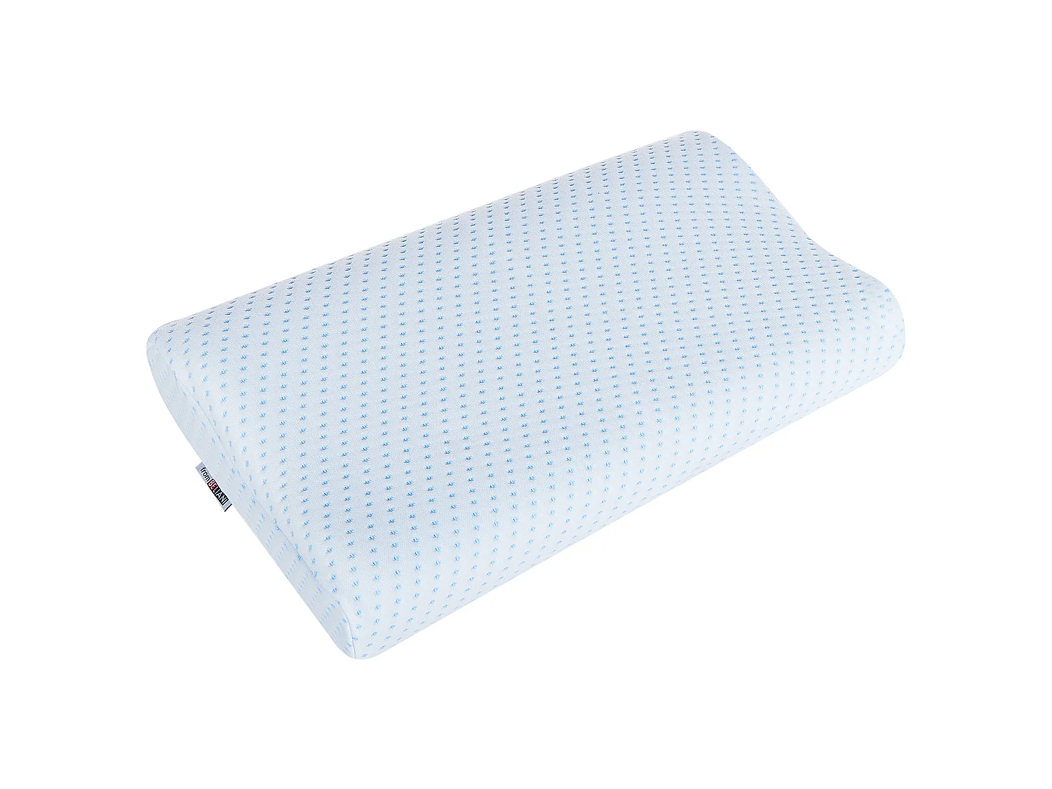 Oreiller KANGTO Haut Mémoire de forme 30 x 50 cm Blanc