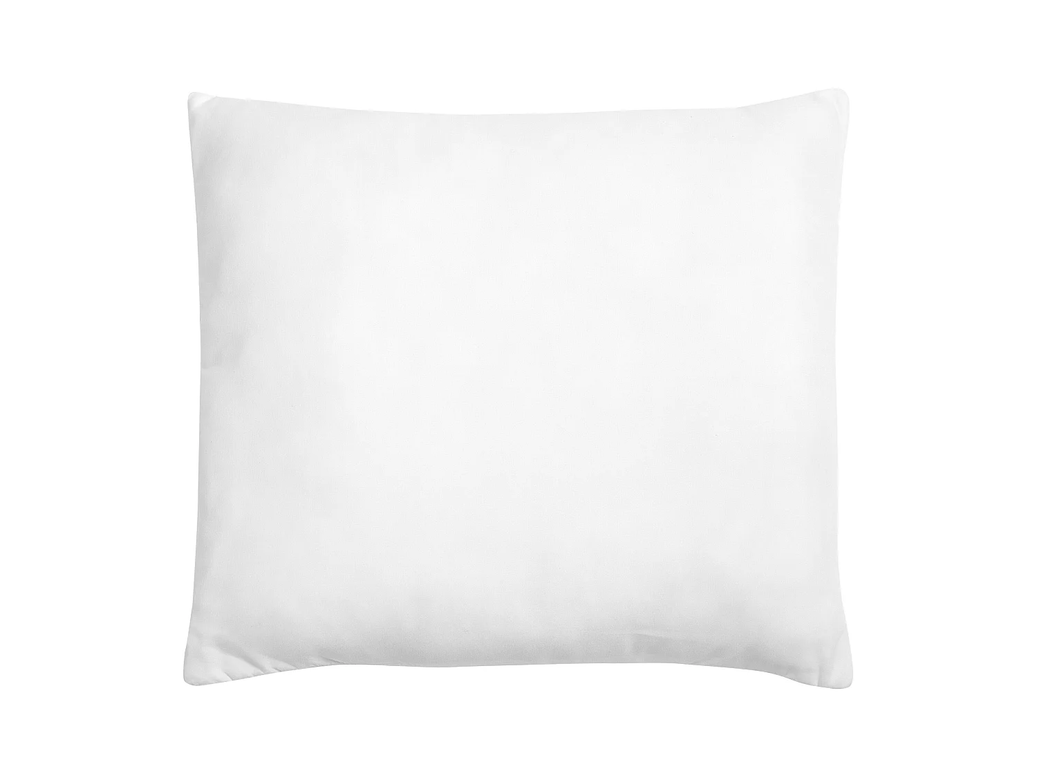 Kopfkissen 80x80 cm Mikrofaser weiß niedrig mit Polyester-Füllung Modern Errigal