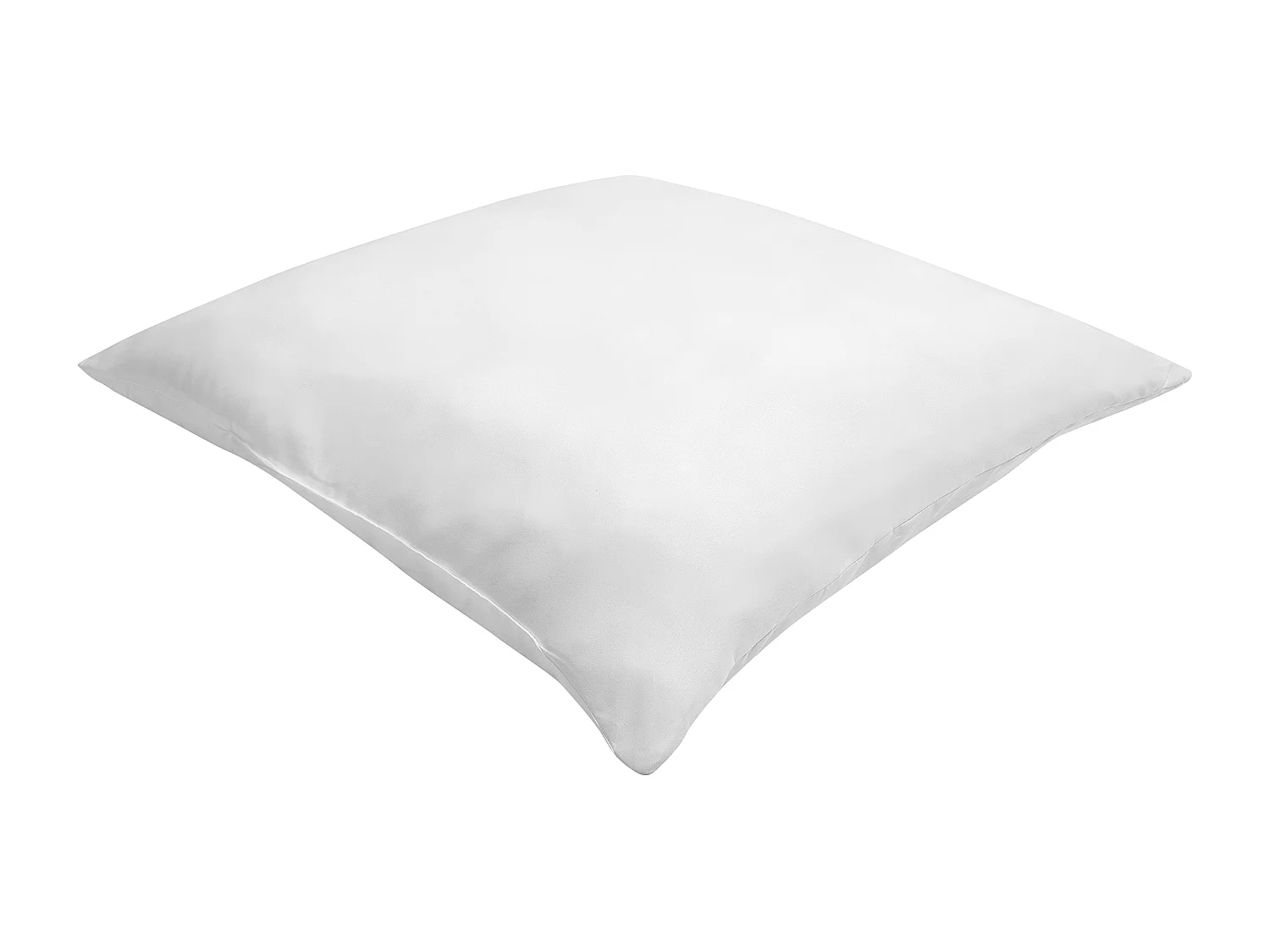 Guanciale ERRIGAL Basso Microfibra 80 x 80 cm Bianco