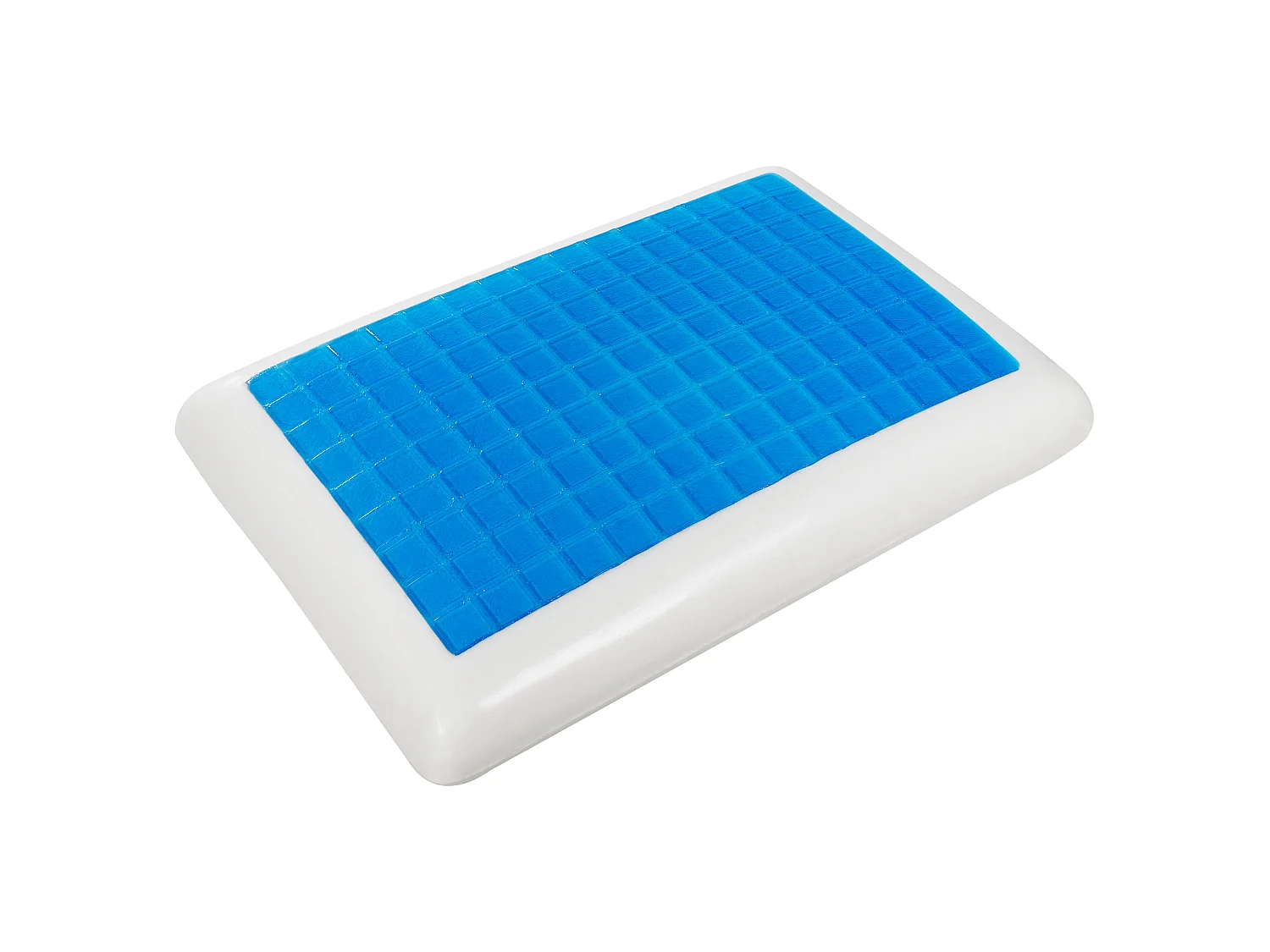 Oreiller EMIN Haut Mémoire de forme 40 x 60 cm Blanc