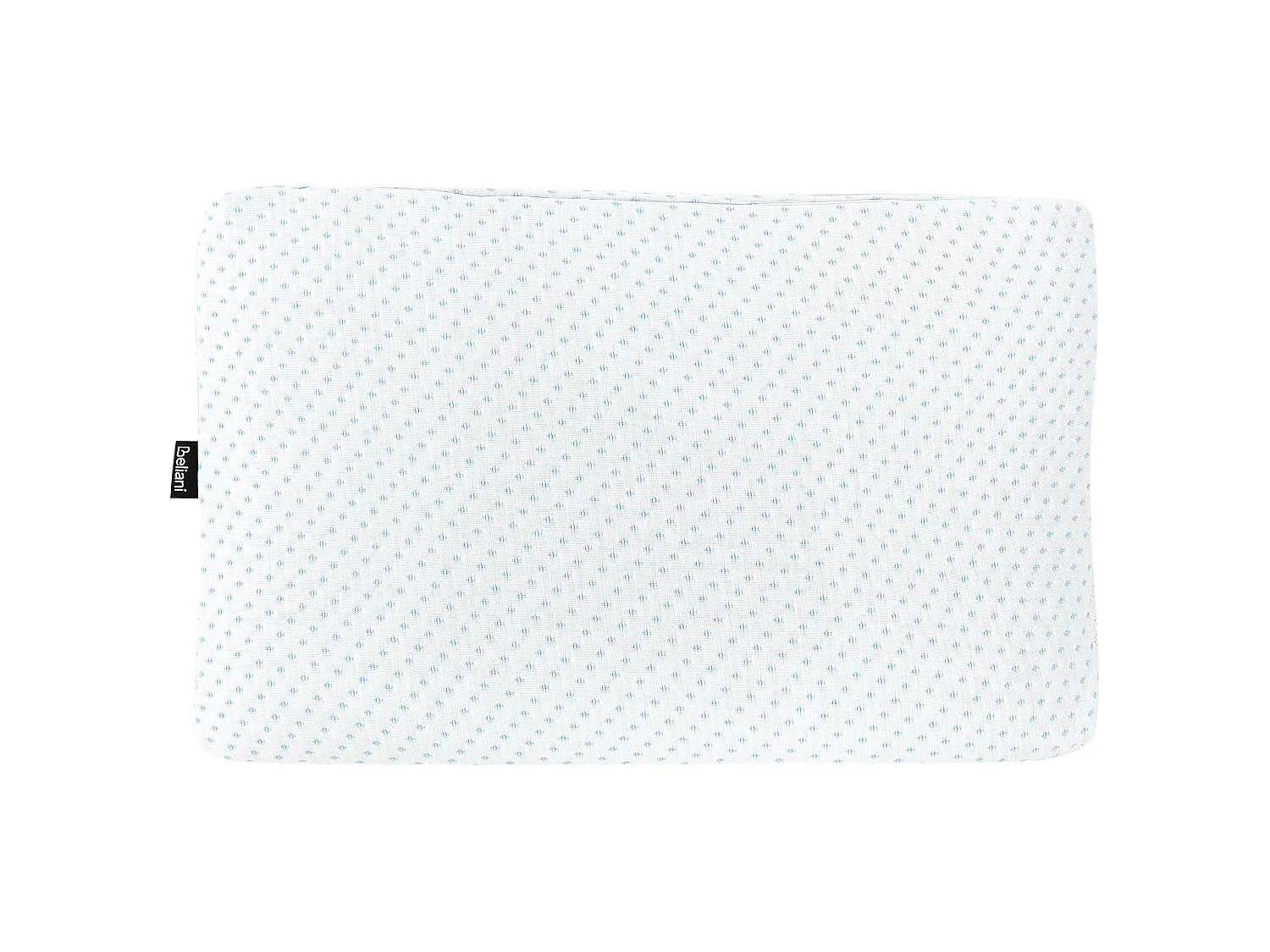 Hoofdkussen MUIR Laag Traagschuim 55 x 35 cm Wit