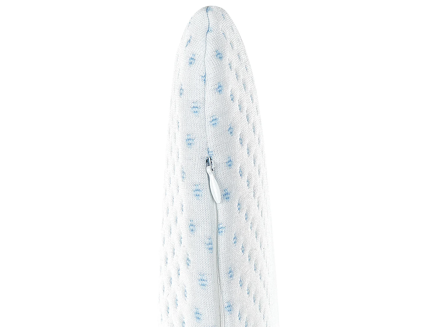 Hoofdkussen MUIR Laag Traagschuim 55 x 35 cm Wit