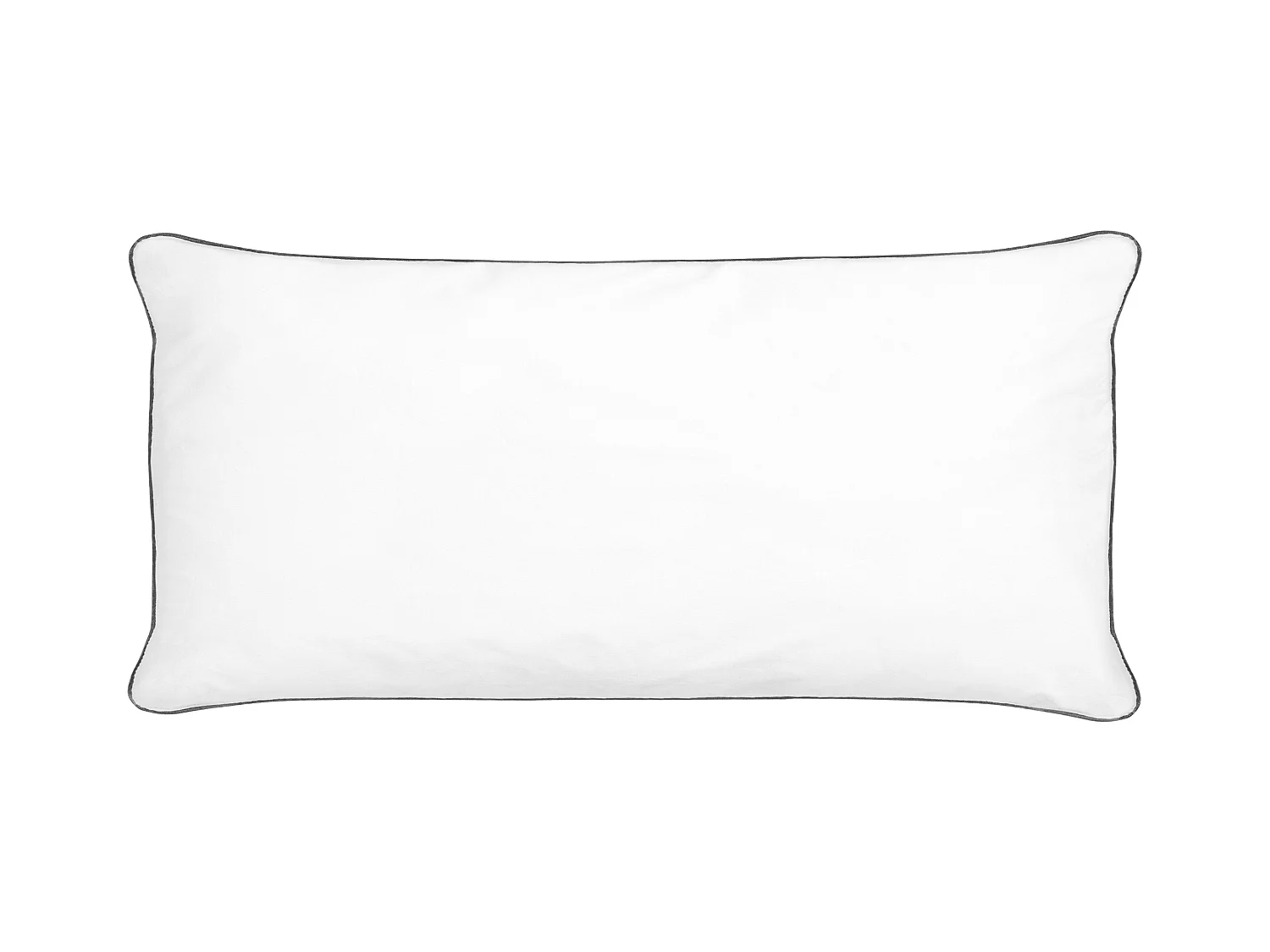 Guanciale PELISTER Basso Microfibra 40 x 80 cm Bianco