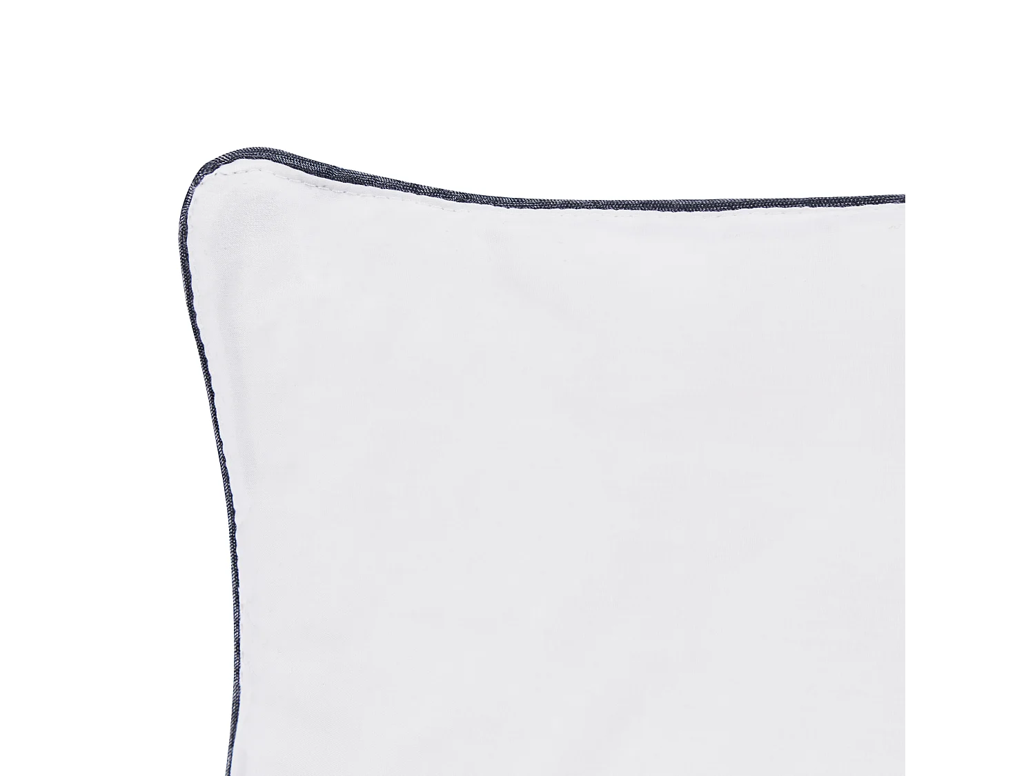 Oreiller PELISTER Bas Microfibre 80 x 80 cm Blanc