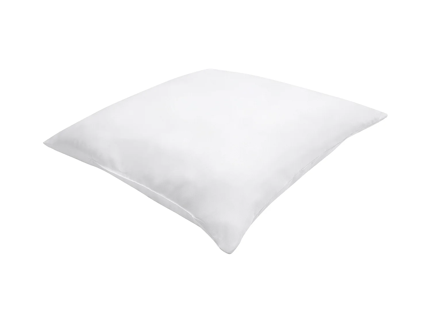 Set van 2 kussens ERRIGAL Laag Microvezels 80 x 80 cm Wit