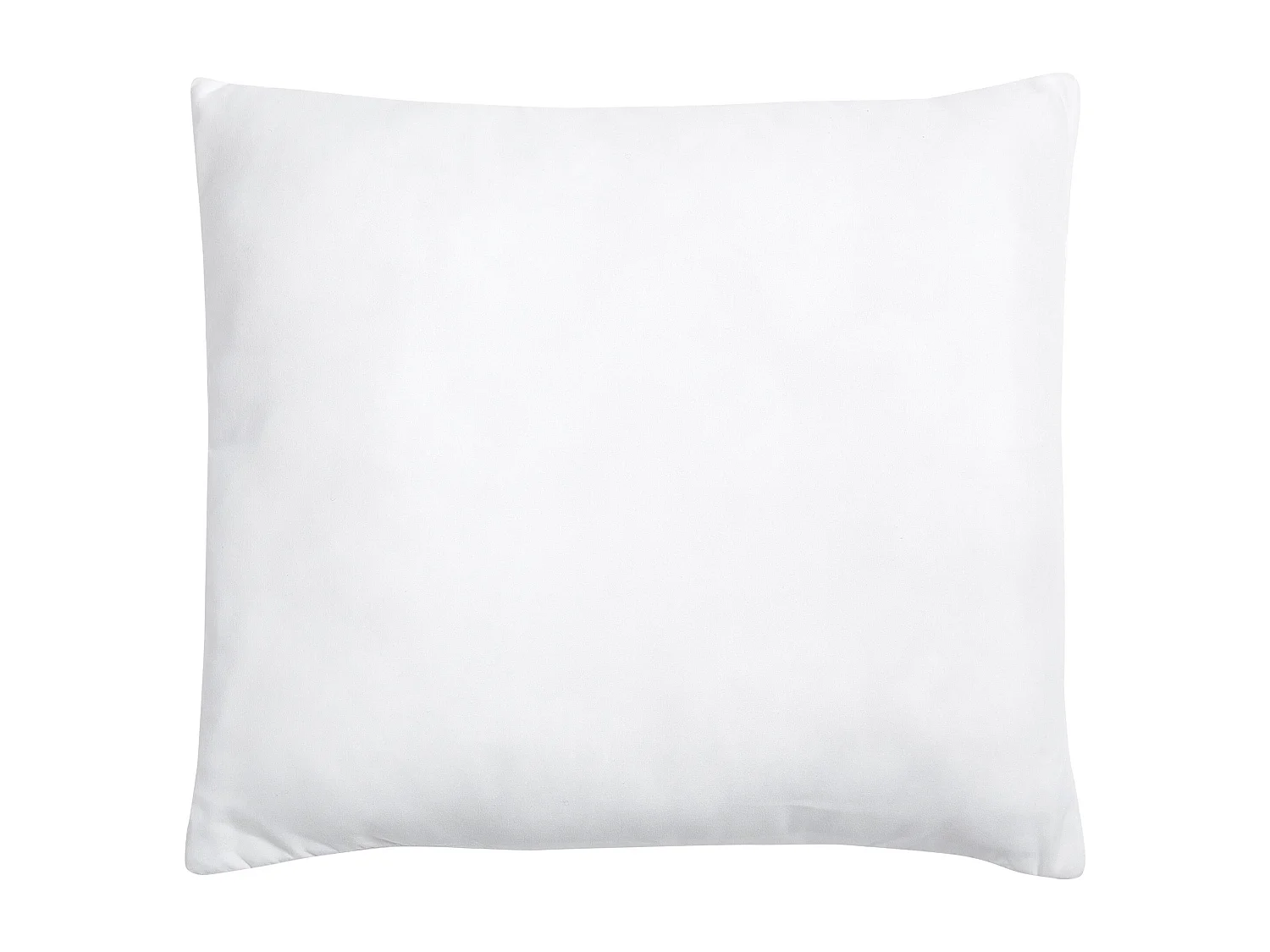 Lot de 2 oreillers ERRIGAL Bas Microfibre 80 x 80 cm Blanc