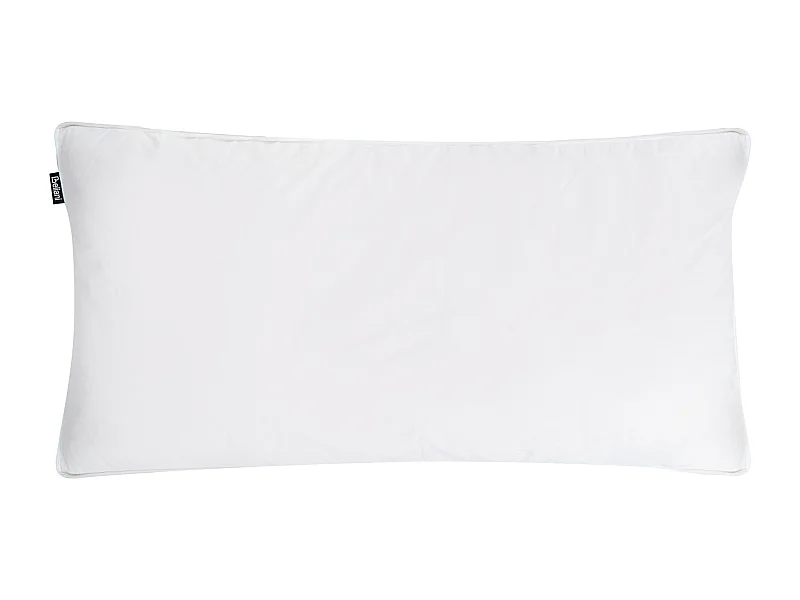 Kopfkissen FELDBERG Hoch Entenfederchen und daunen 40 x 80 cm Weiss