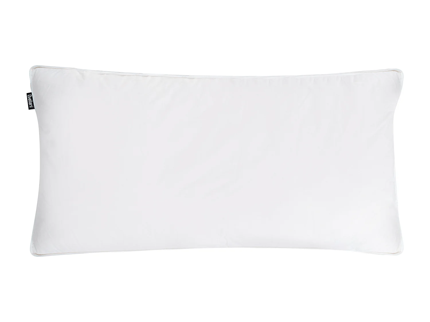 Conjunto de 2 almofadas VIHREN Baixa 40 x 80 cm Branco