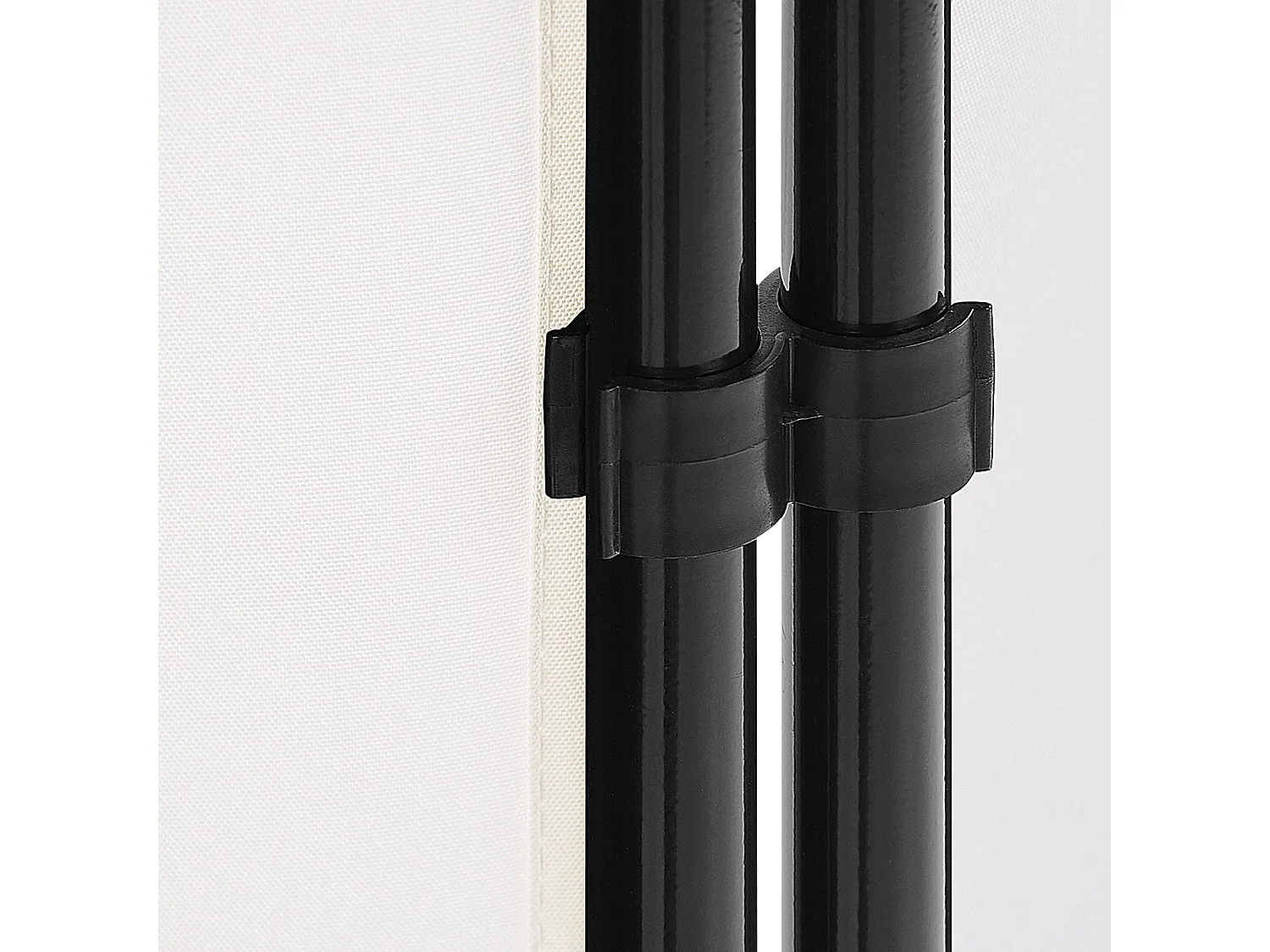 Roomdivider met 3 panelen NARNI Wit 161 cm 170 cm