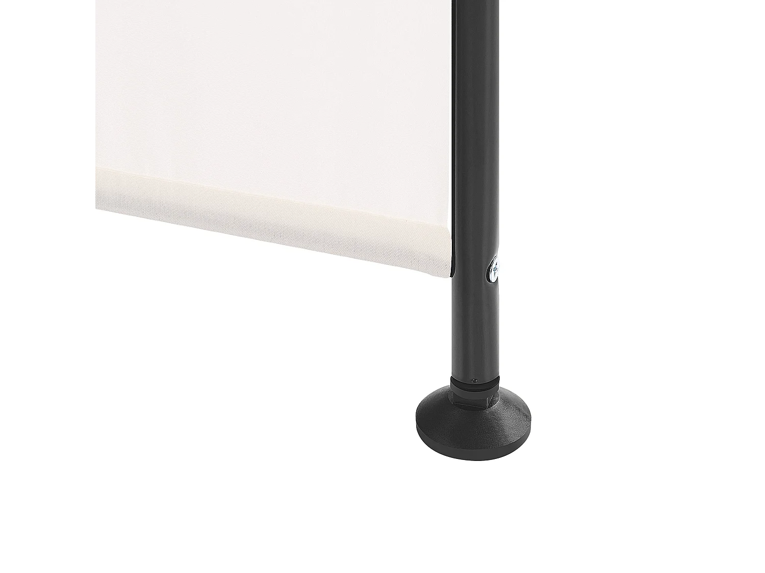 Séparateur de pièce à 5 panneaux NARNI Blanc 267 cm 170 cm