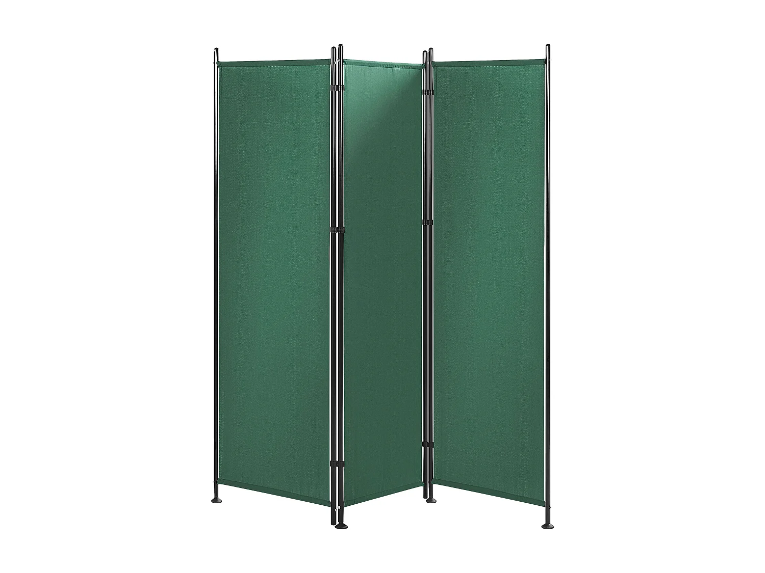 Séparateur de pièce à 3 panneaux NARNI Vert 161 cm 170 cm