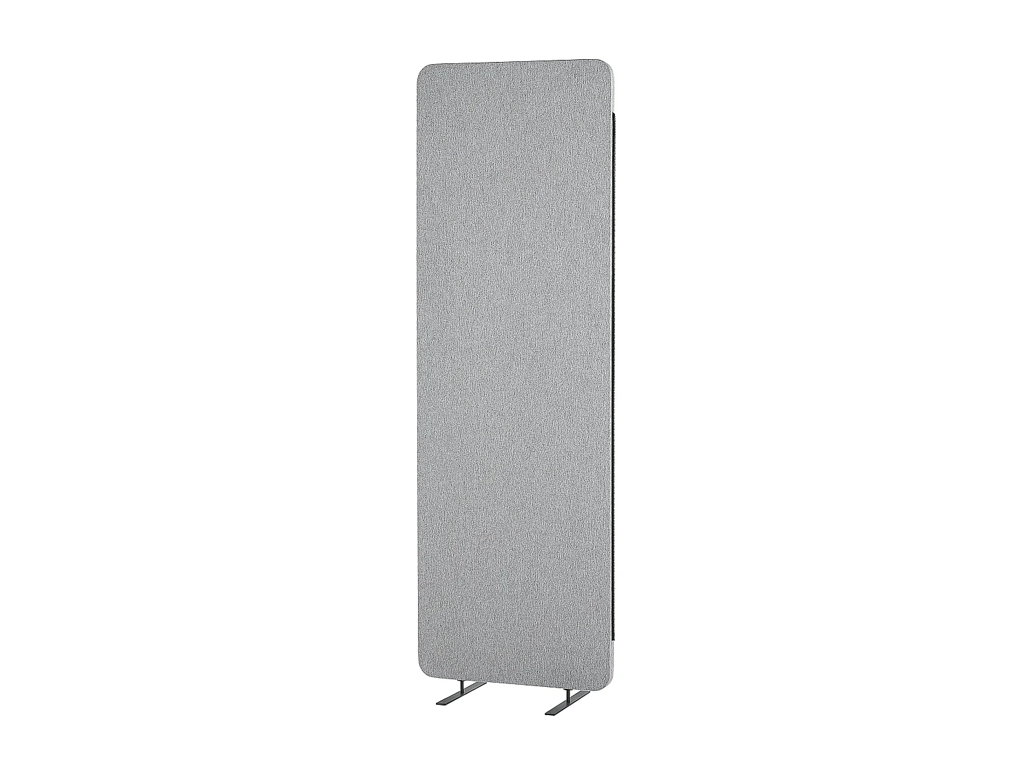 Séparation de pièce acoustique à 3 panneaux STANDI Gris clair 184 cm 184 cm