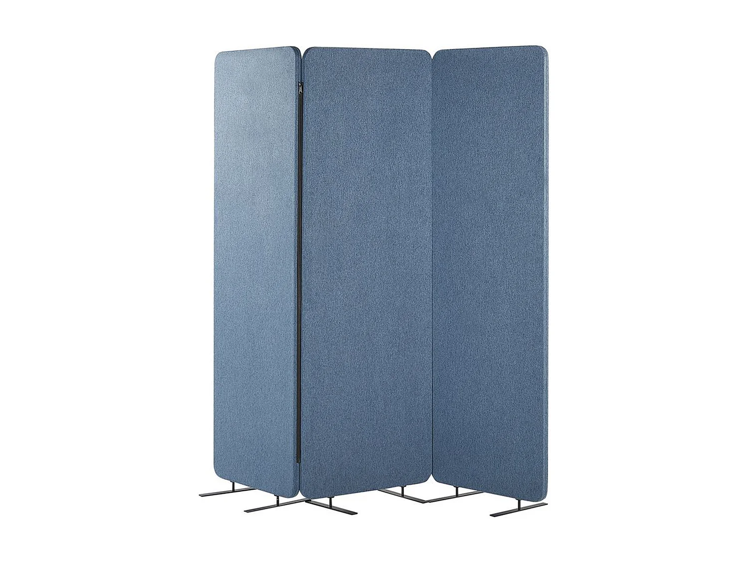 3-panelowa ścianka akustyczna STANDI Niebieski 184 cm 184 cm